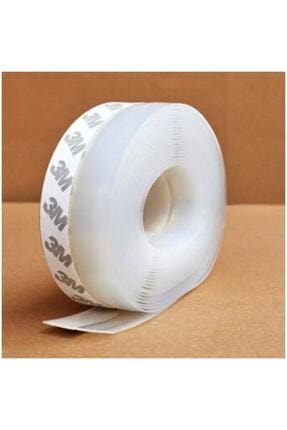 Şeffaf Rüzgar Geçirmez Silikon Sızdırmazlık Şeridi Kapı Sızdırmazlık Şeridi Cam Kapi Pencere Bant Image 1