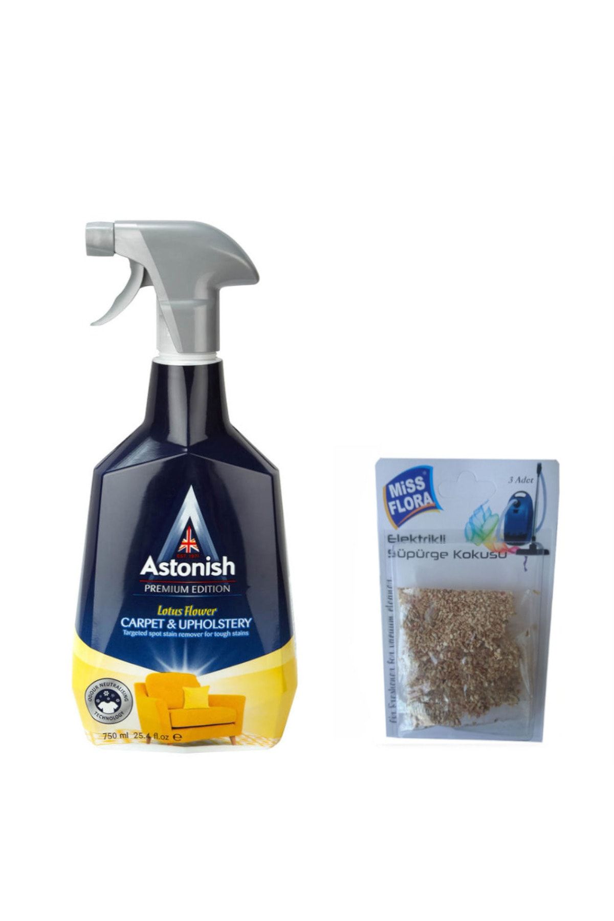 Astonish Koltuk Ve Halı Temizleyici 750 Ml + Süpürge Kokusu