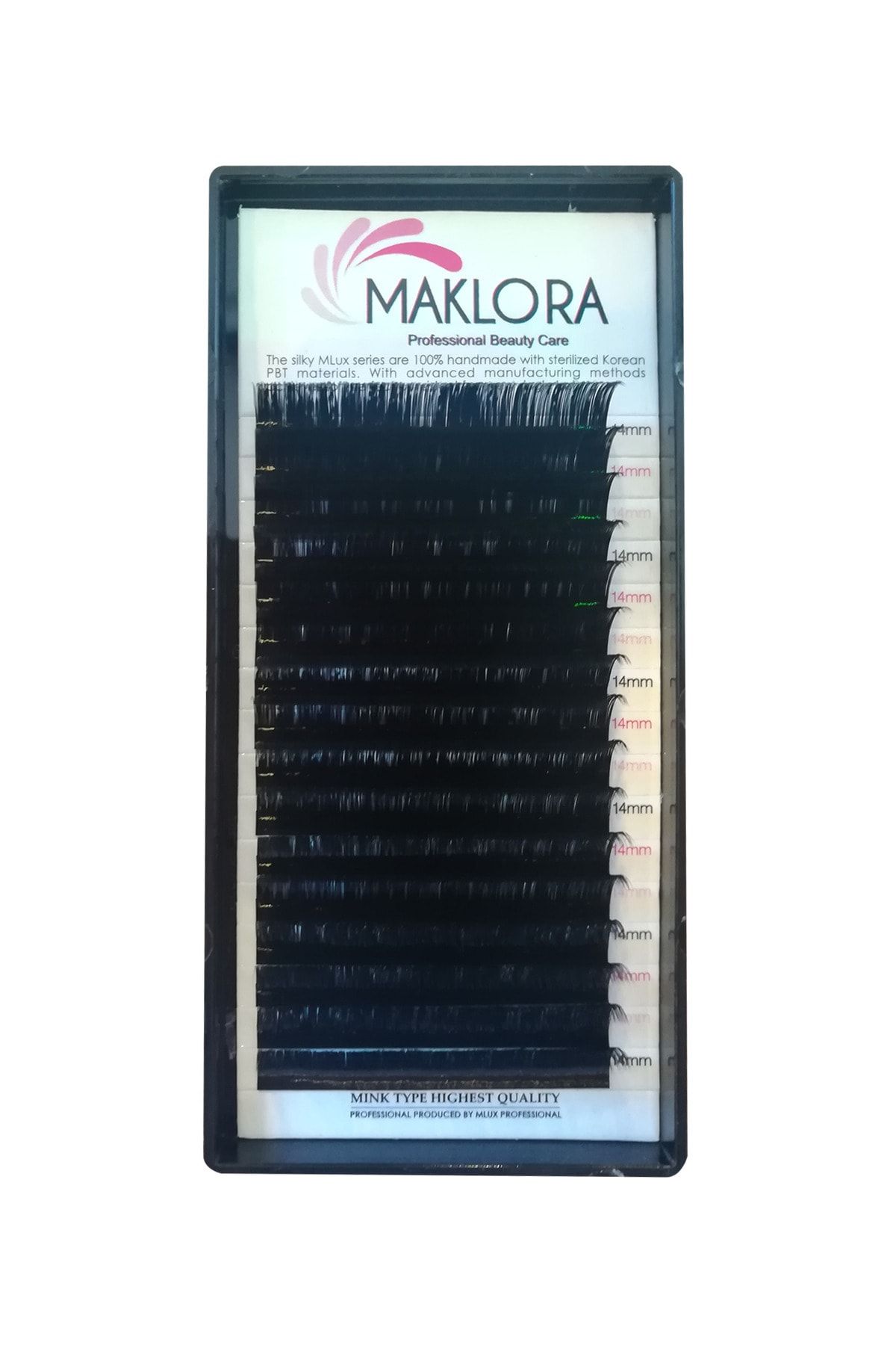 Maklora Ipek Kirpik D Kıvrım 0.15 Kalınlık 14 mm Uzunluk