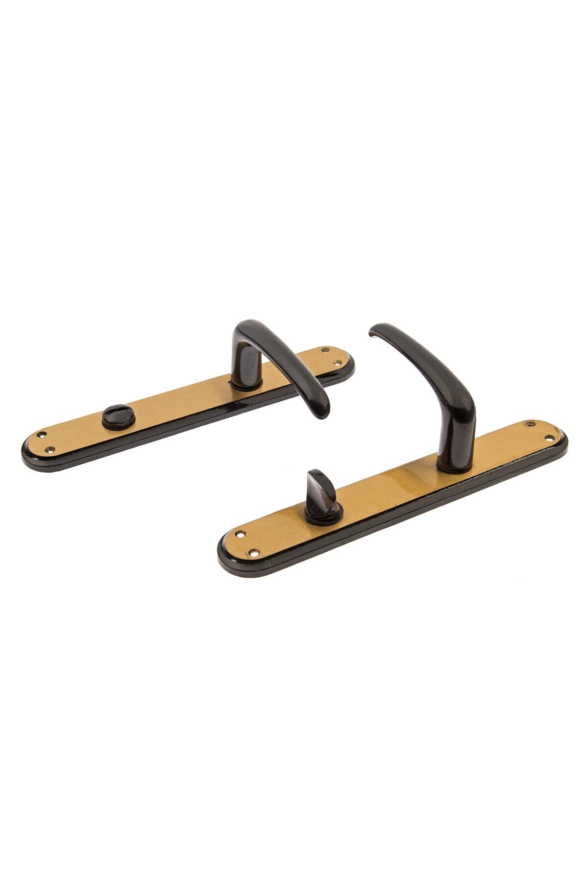 Dmc Inan Wc Oda Kapı Kolu Pirinç Siyah 1 Çift