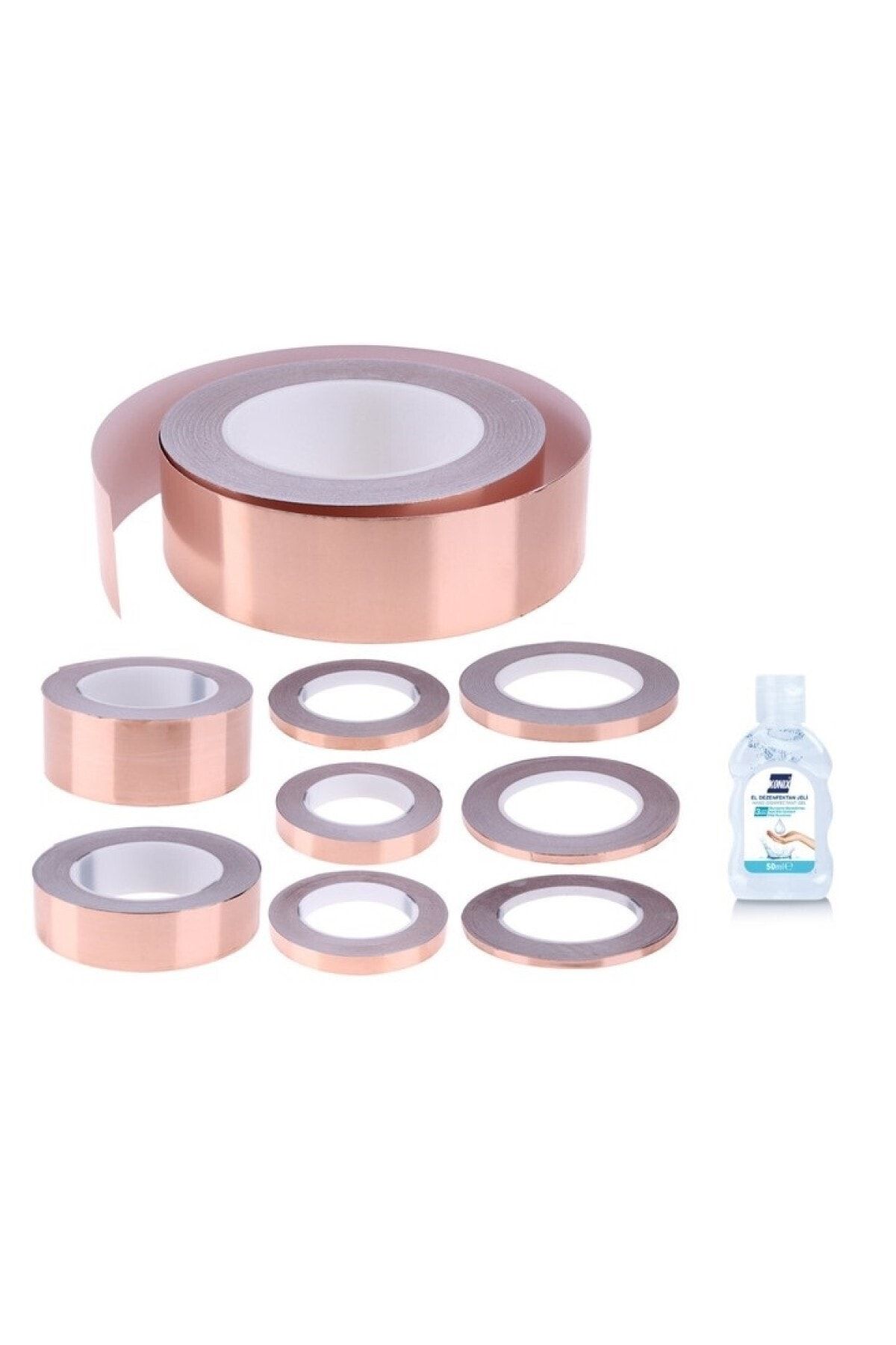 four season 10mm x 30mt iletken bant bakir folyo kapton bandi jel fiyati yorumlari trendyol