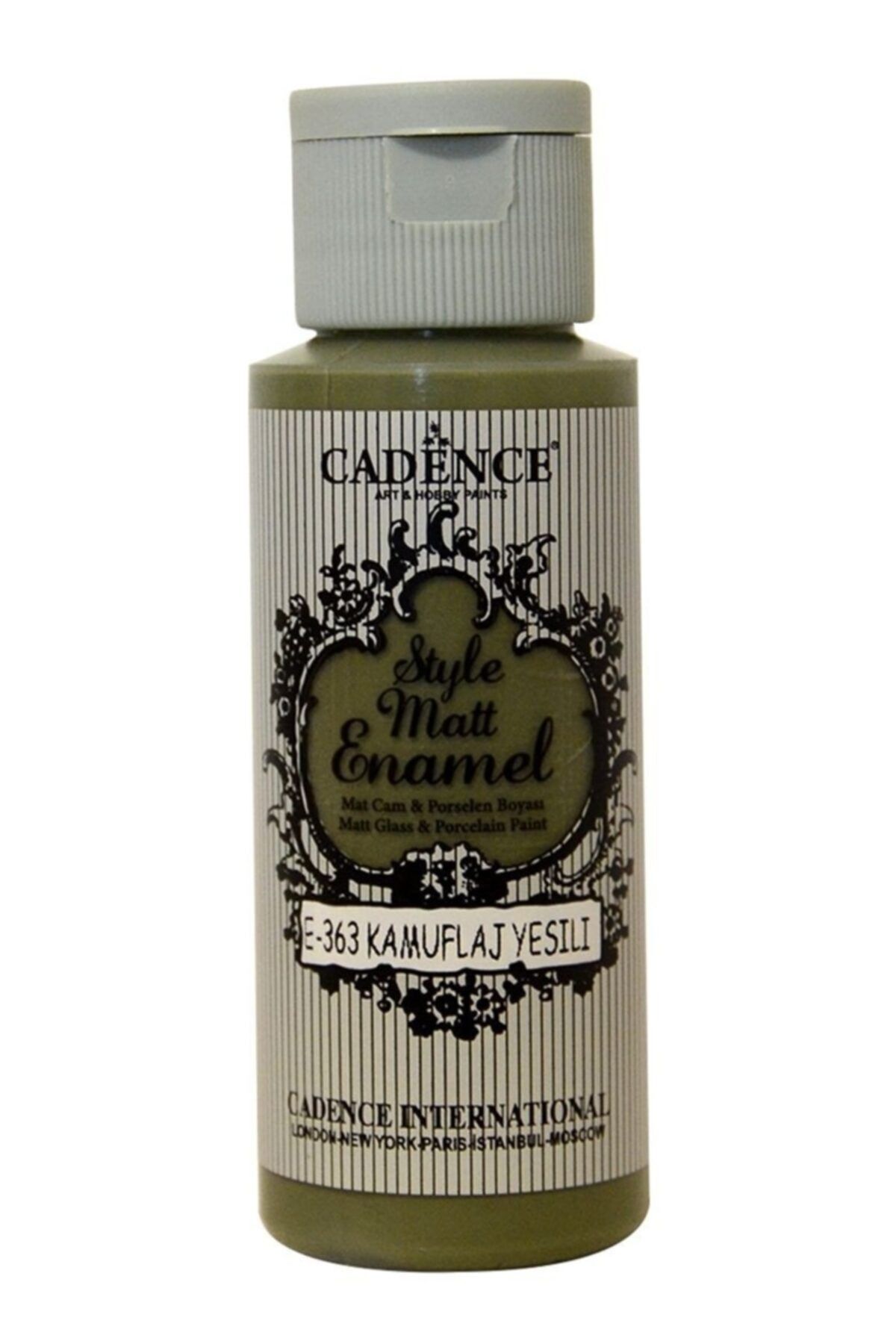 Cadence 363 Kamuflaj Yeşili Enamel 59ml cc Cam Boyası