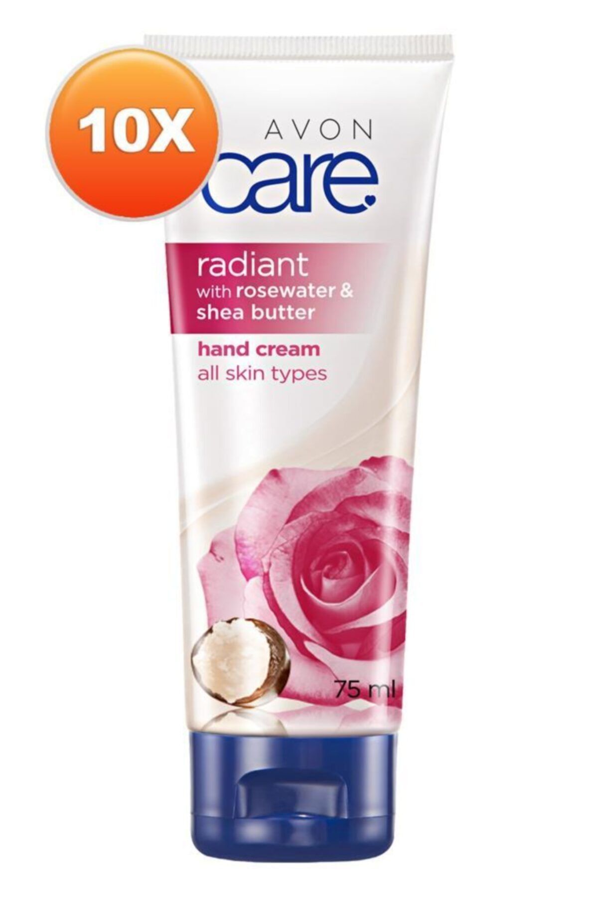 AVON Care Gül Ve Shea Özlü El Kremi 75 Ml. Onlu Set