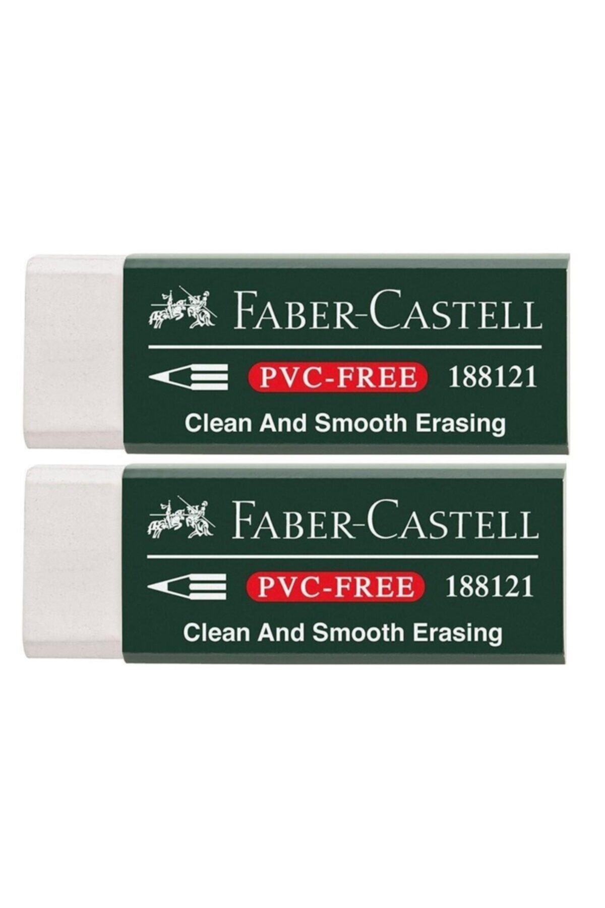 Faber Castell Pvc Free No:20 Büyük Boy Beyaz Silgi 2 Li