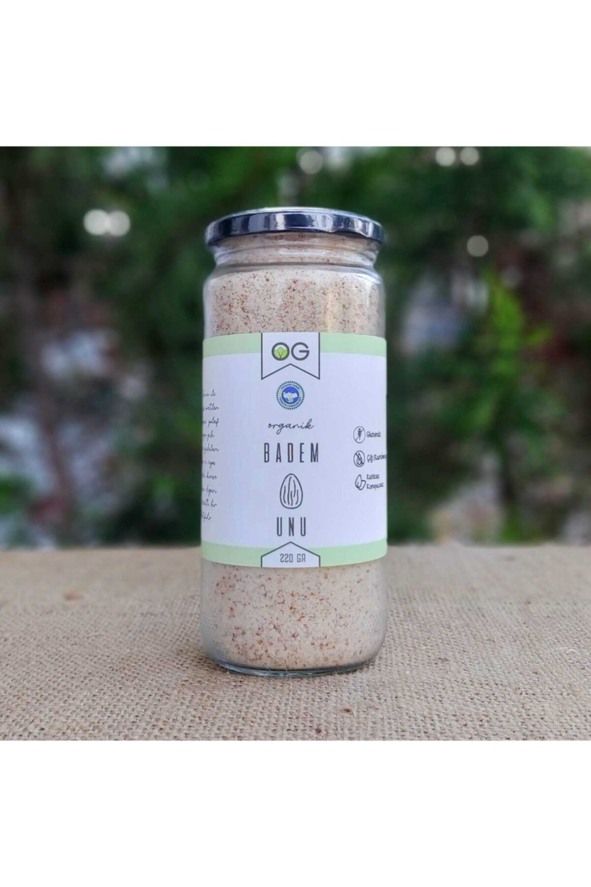 OG natural Organik Badem Unu 220 gr