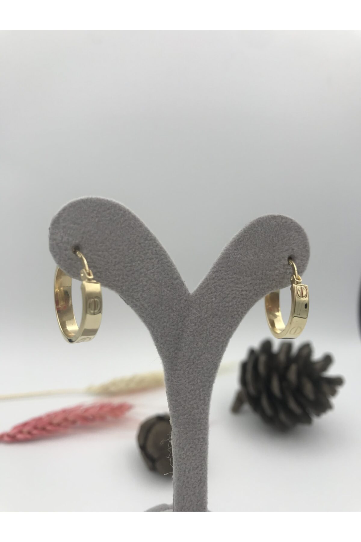 Dores Gold Kadın Cartier Küpe 14k Gold