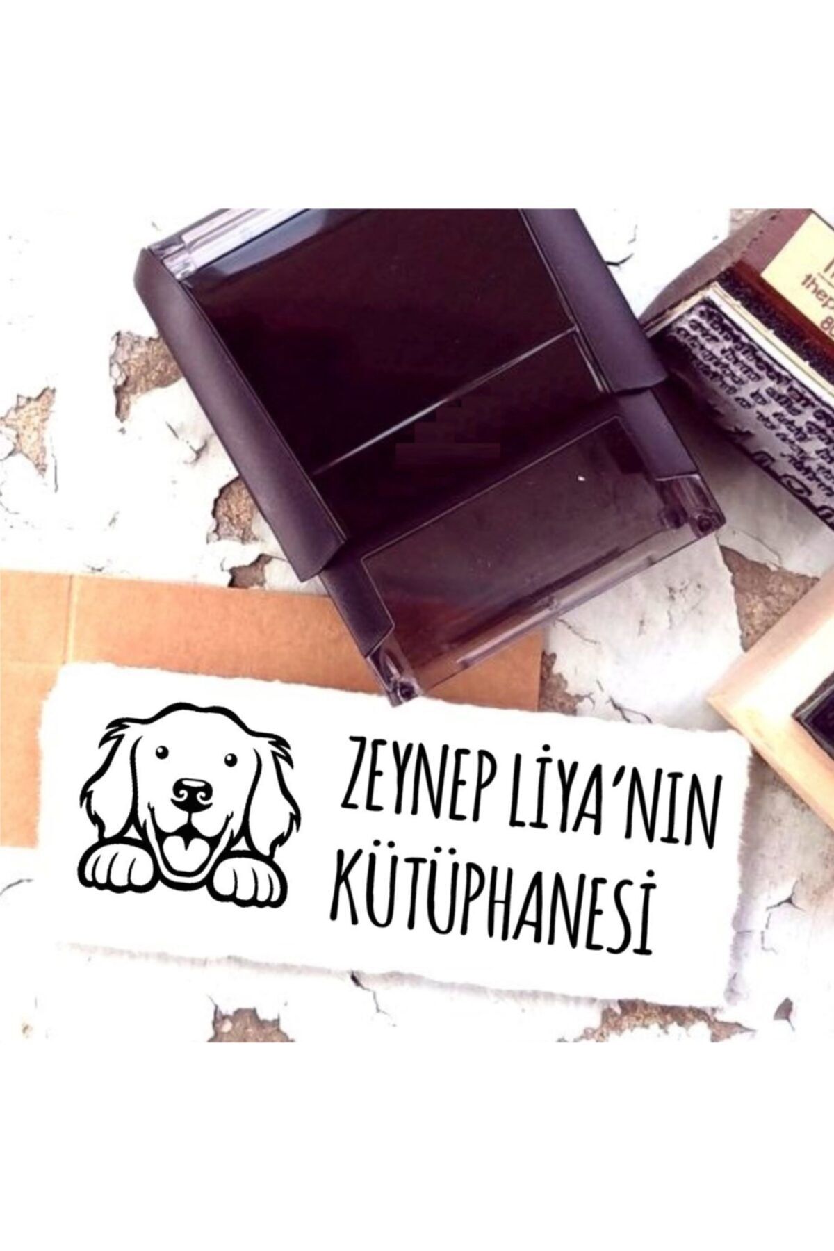 Madamcarlotta Kişiye Özel Tasarım İsim Yazılı Kitap Kaşesi -85