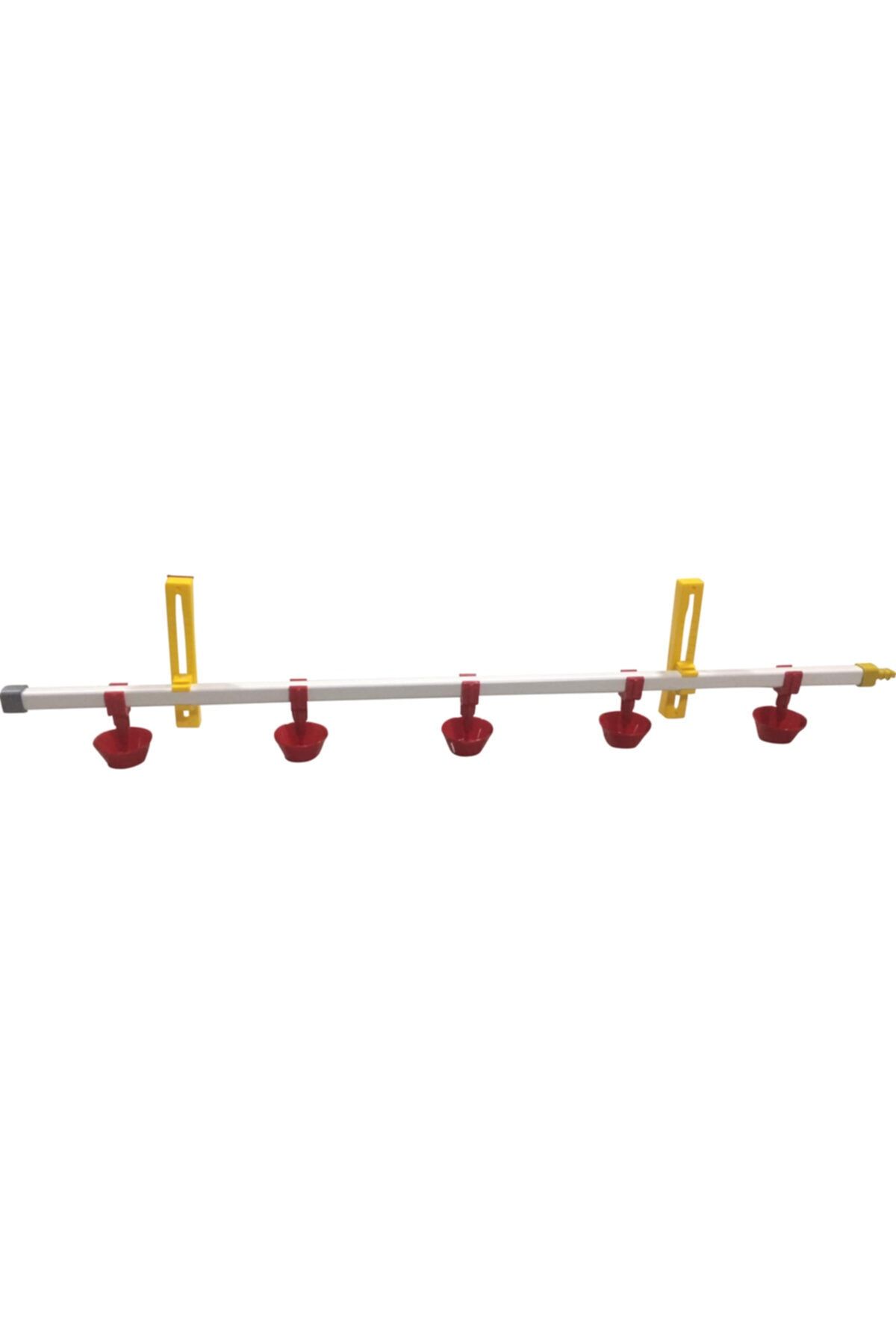Ekip Tavukçuluk Nipel Tavuk Suluk 100 cm Yaylı Çanak Kendinden Askılıklı