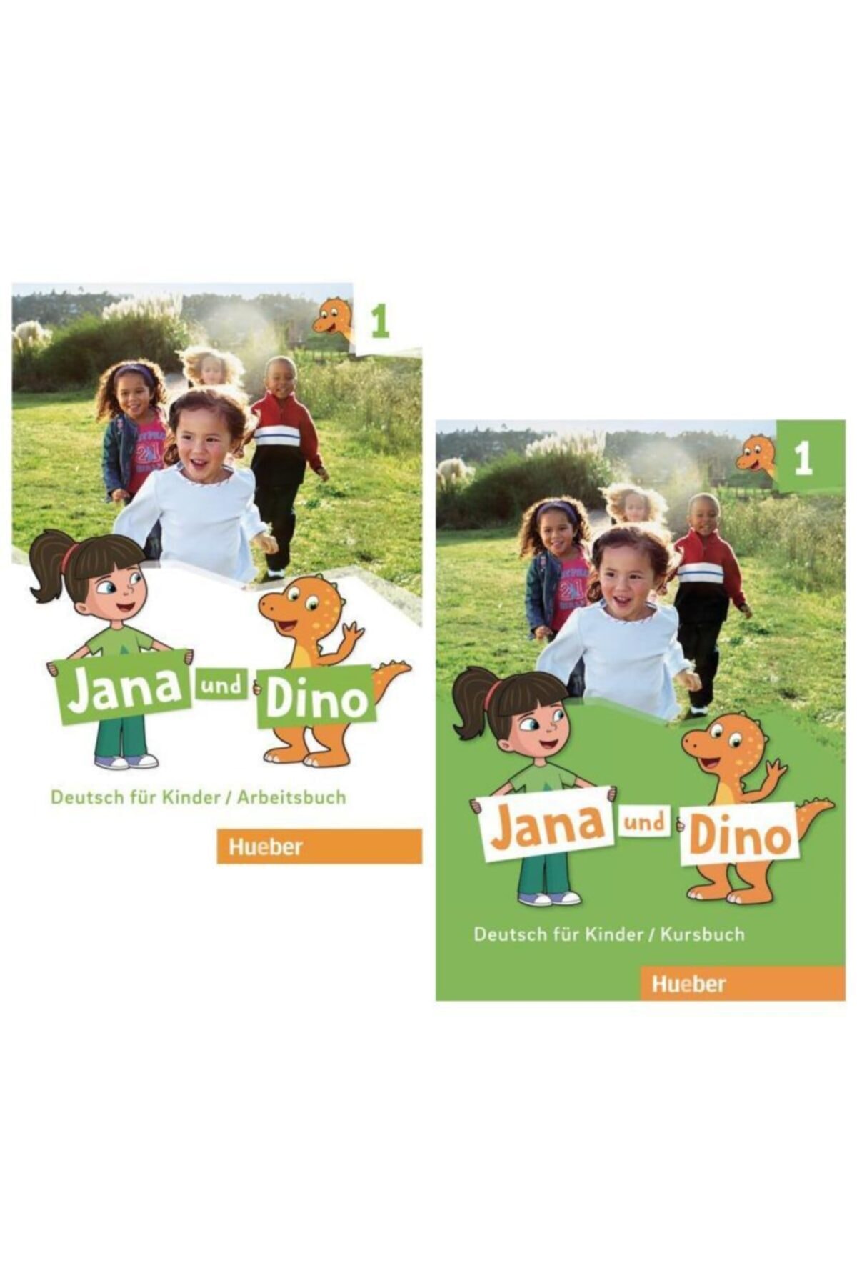 Hueber Yayınları Jana Und Dino 1 Kursbuch Und Arbeitsbuch