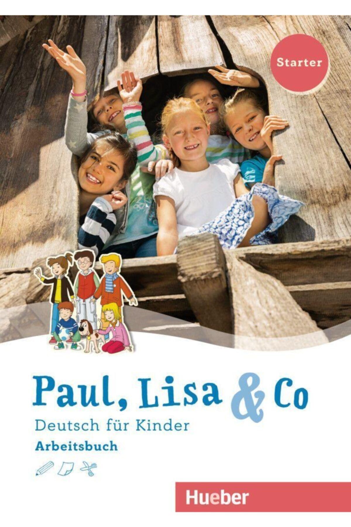 Hueber Yayınları Paul, Lisa & Co Arbeitsbuch Starter