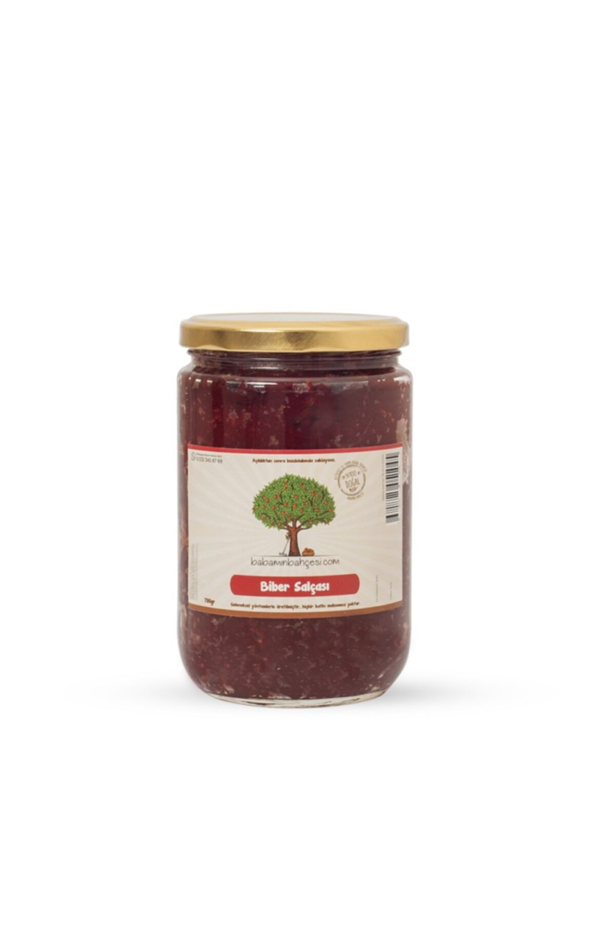Babamın Bahçesi El Yapımı Biber Salçası 700gr