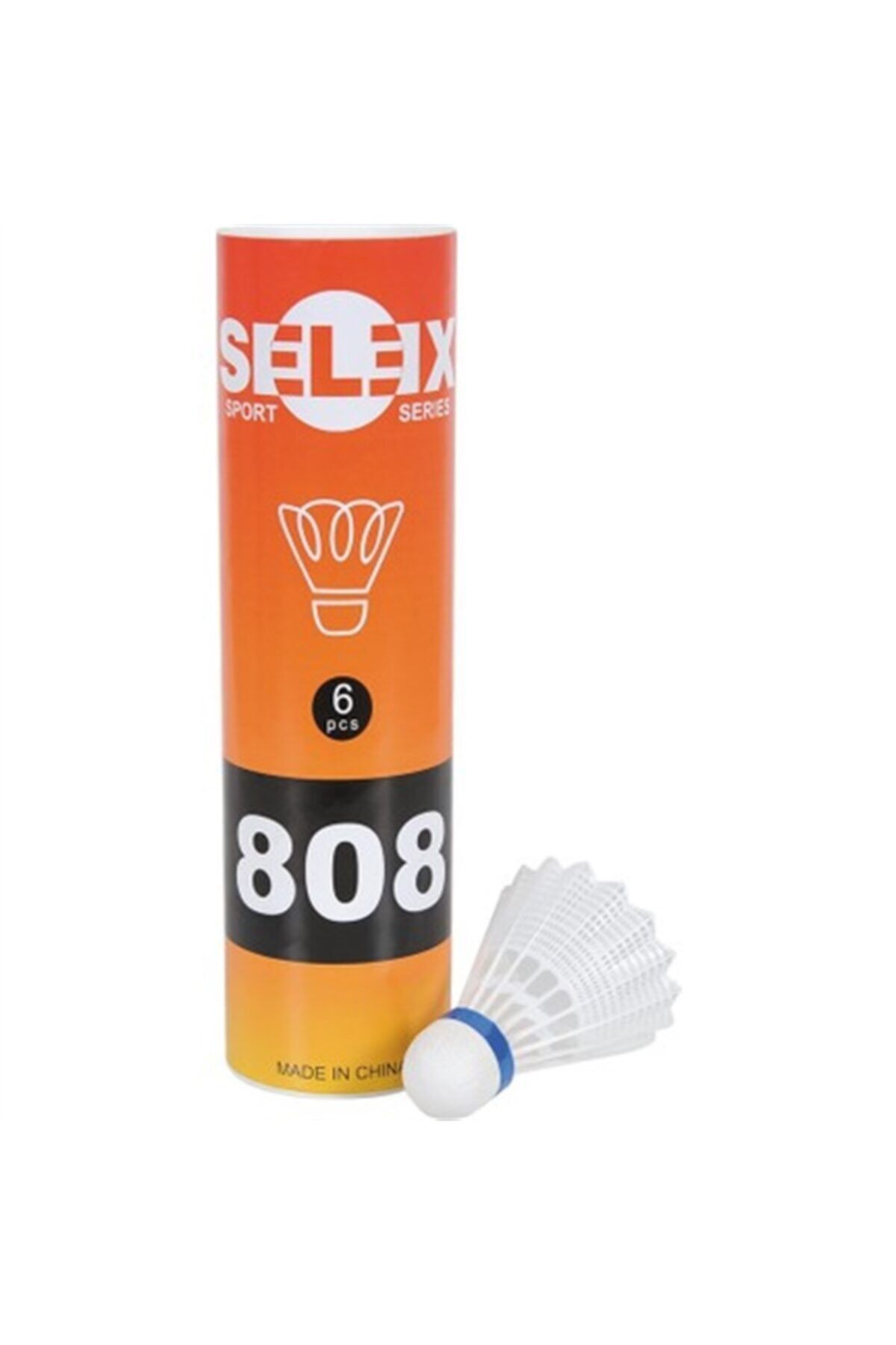 SELEX 808 6'lı Plastik Badminton Topu