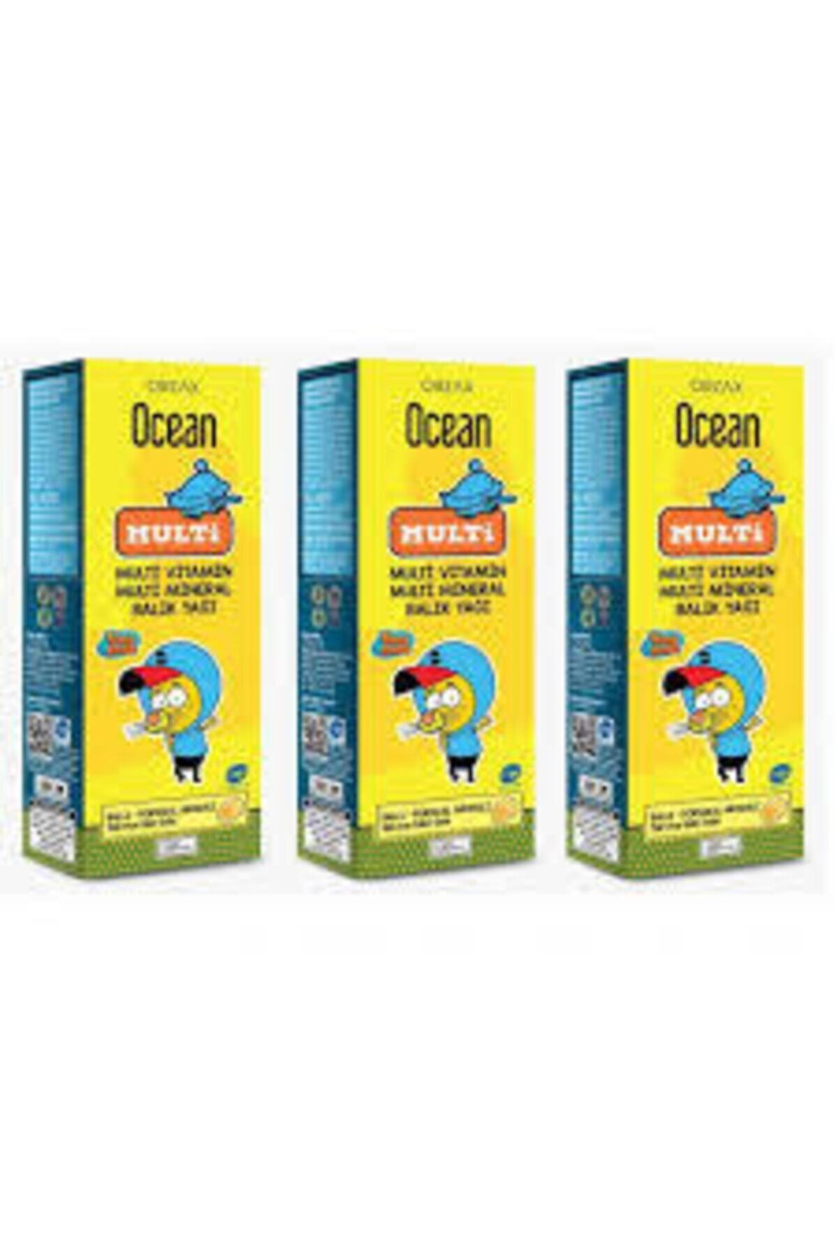 Ocean Multi Omega 3 Kral Şakir 150 ml Şurup
