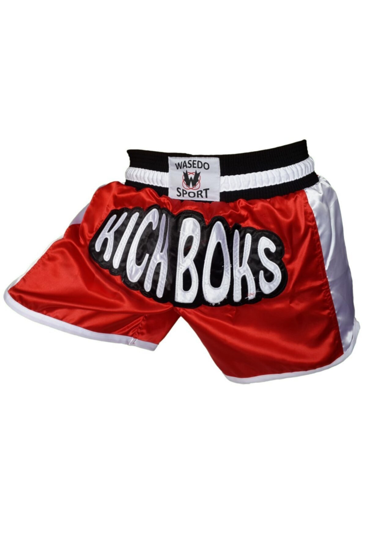 By Leon 1982 Kırmızı Kick Boks Şortu