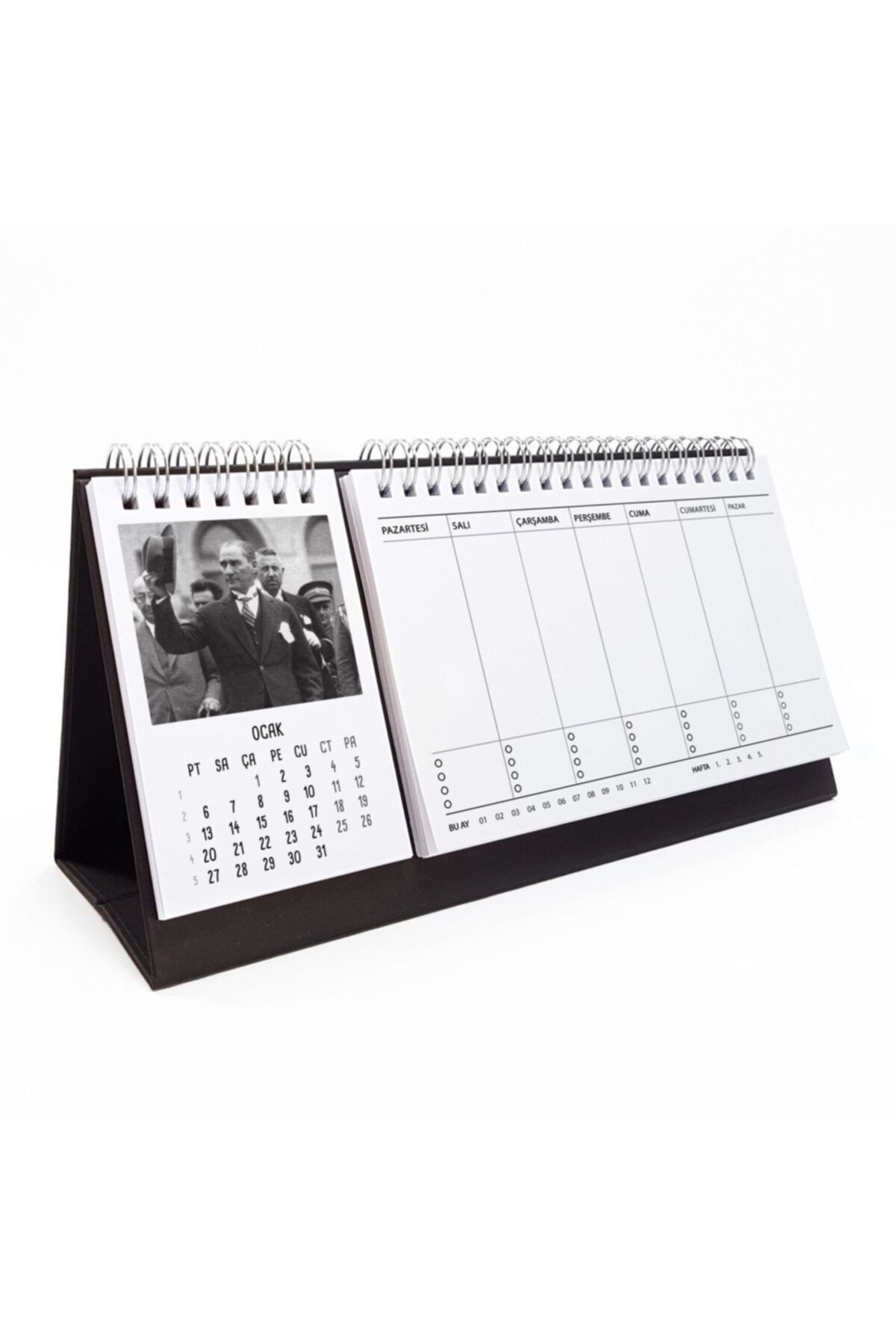 bi aldim ataturk fotografli masa takvimi haftalik planlayicili fiyati yorumlari trendyol