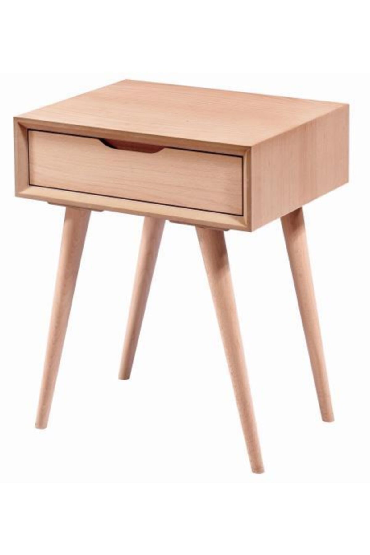 Obuts Home Retro Komodin Ahşap Ham