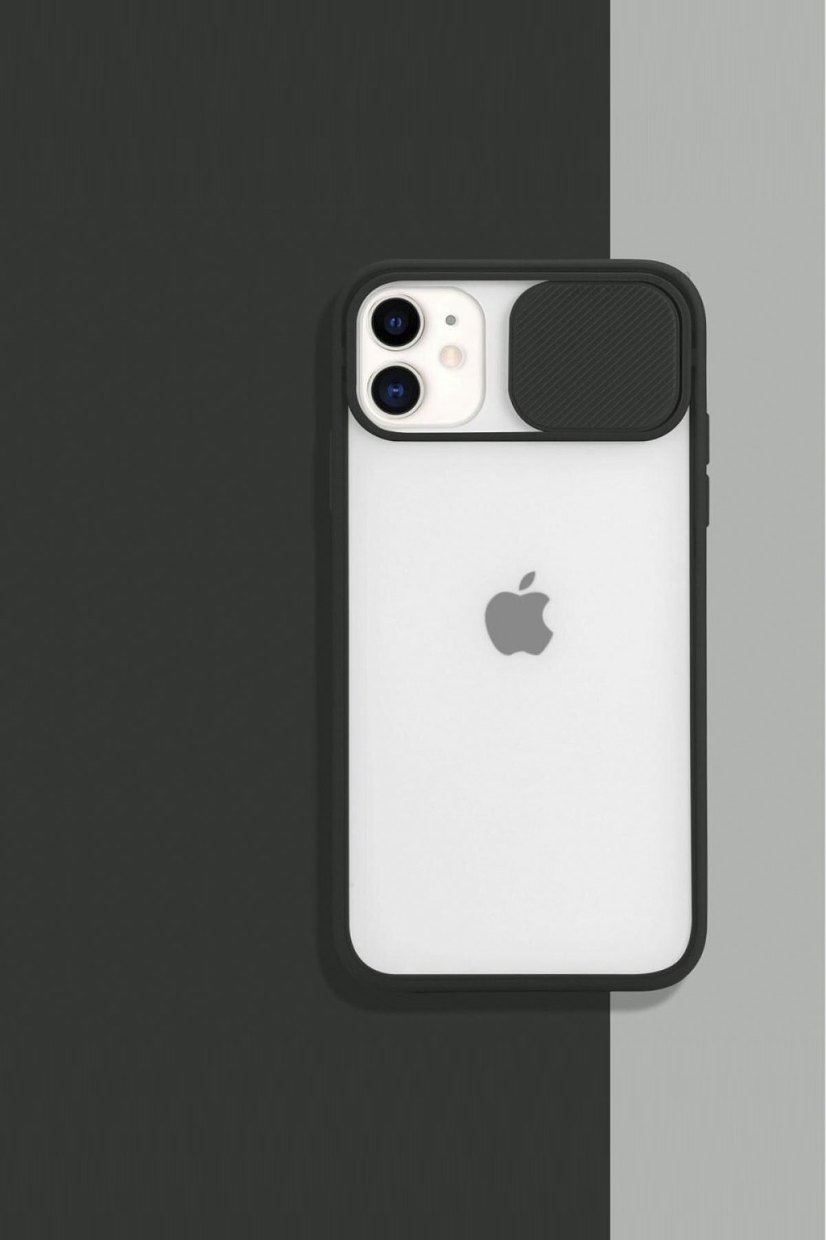 shoptocase Iphone11 Kamera Koruyuculu Siyah Kılıf