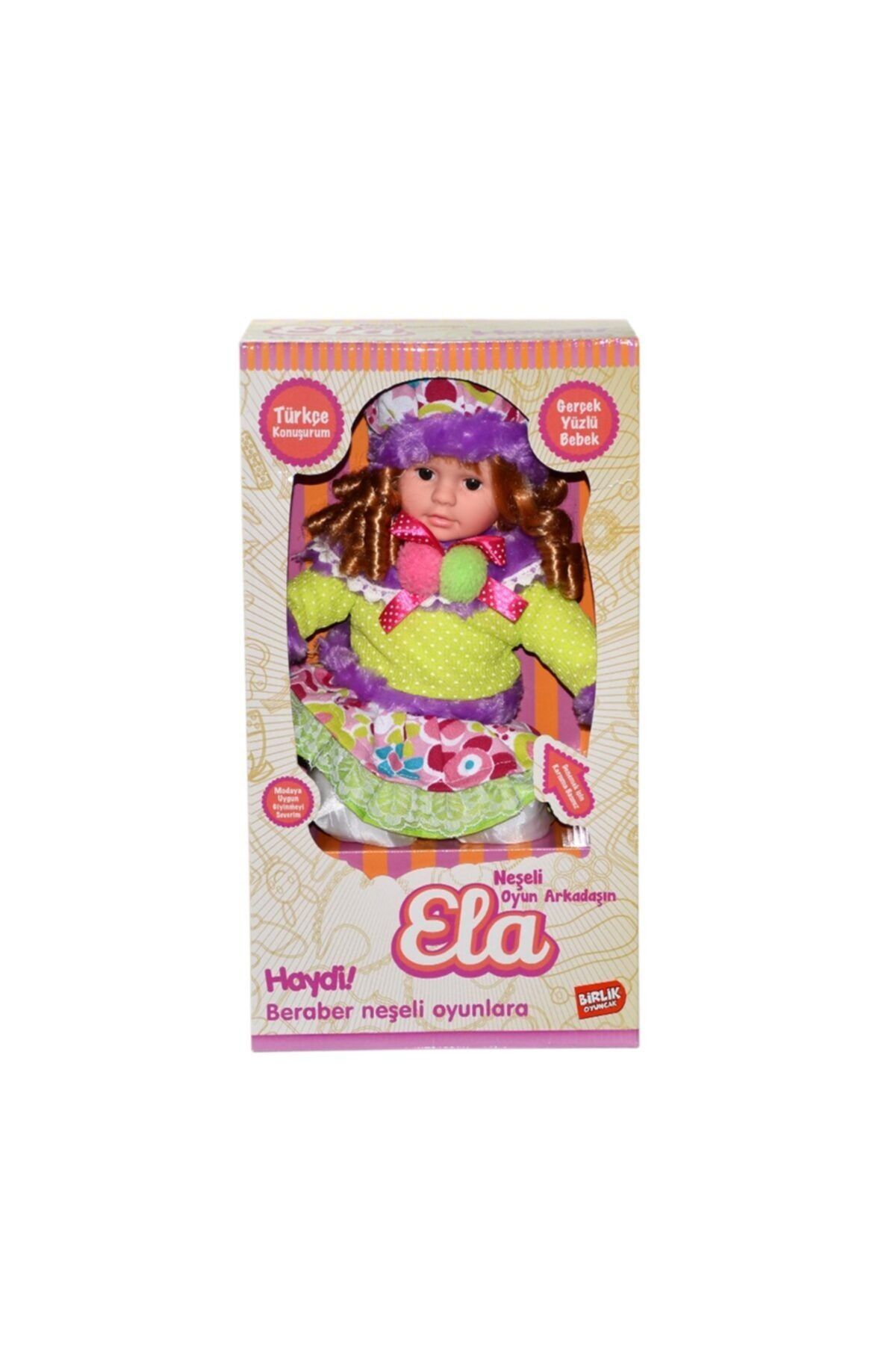 BİRLİK TOYS Neşeli Ela Bebek 18inç