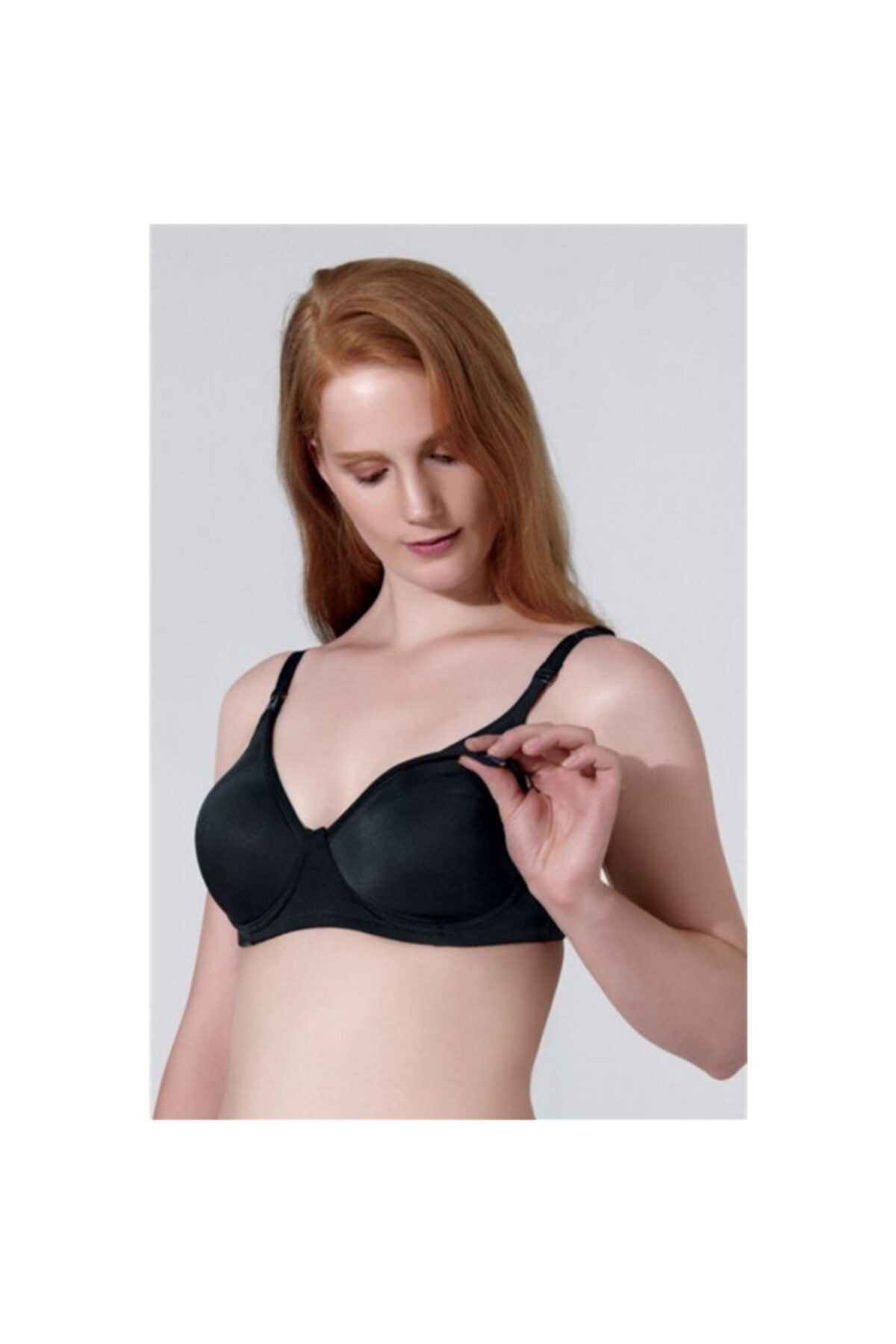 Orkide Kadın Süngerli Emzirme Sütyeni Siyah 4950