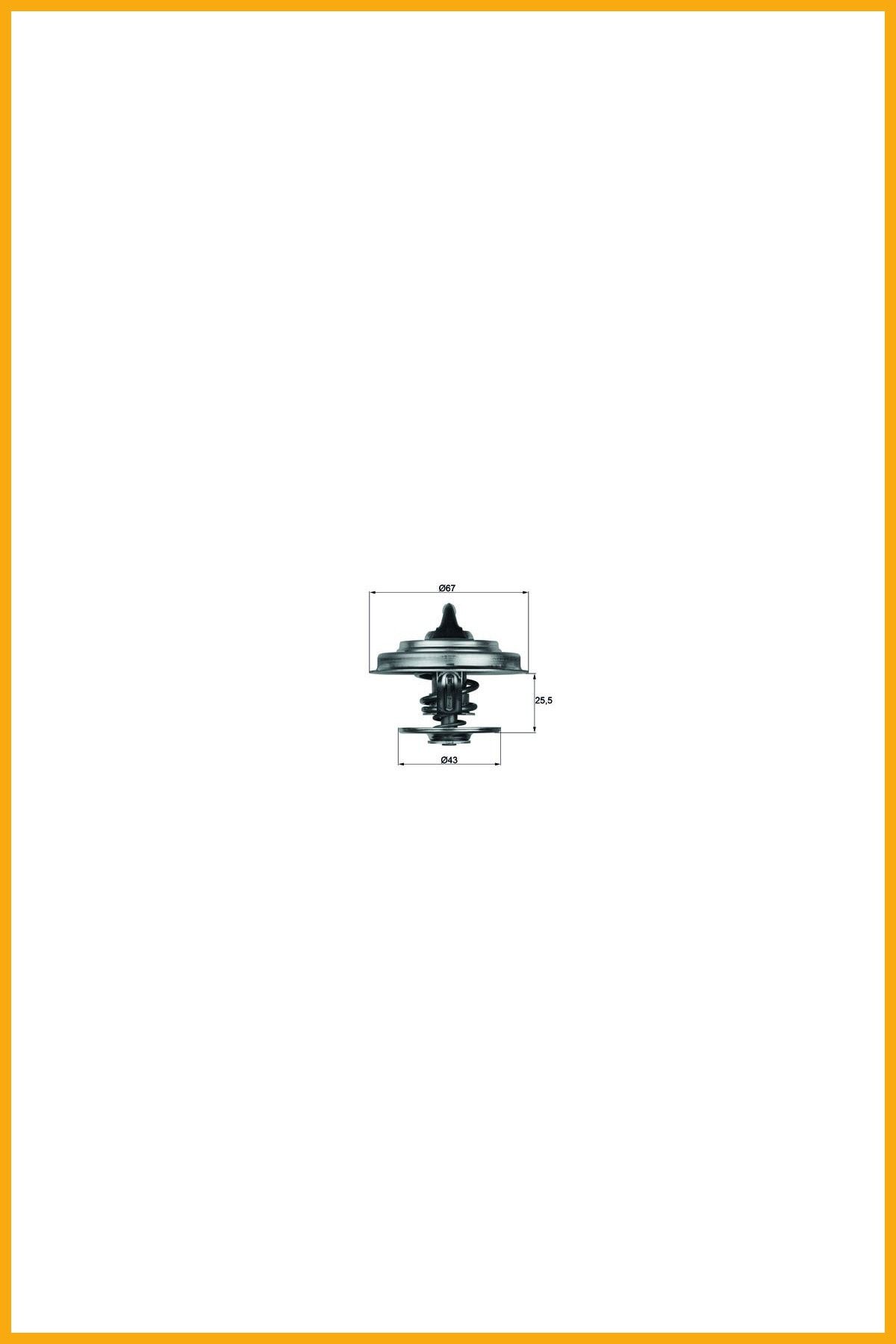 AAVDAN Termostat (65°) / (contasız) Actros Atego Axor Econıc Mk Ng Lk / Ln2 Lp O 301 O 305