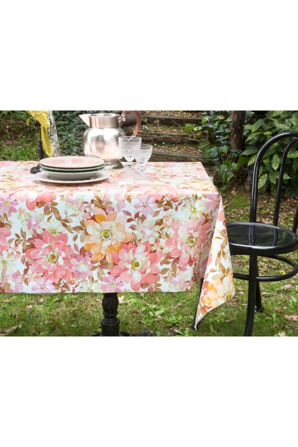 madame coco amabella pvc masa ortusu pudra 140x200 cm fiyati yorumlari trendyol