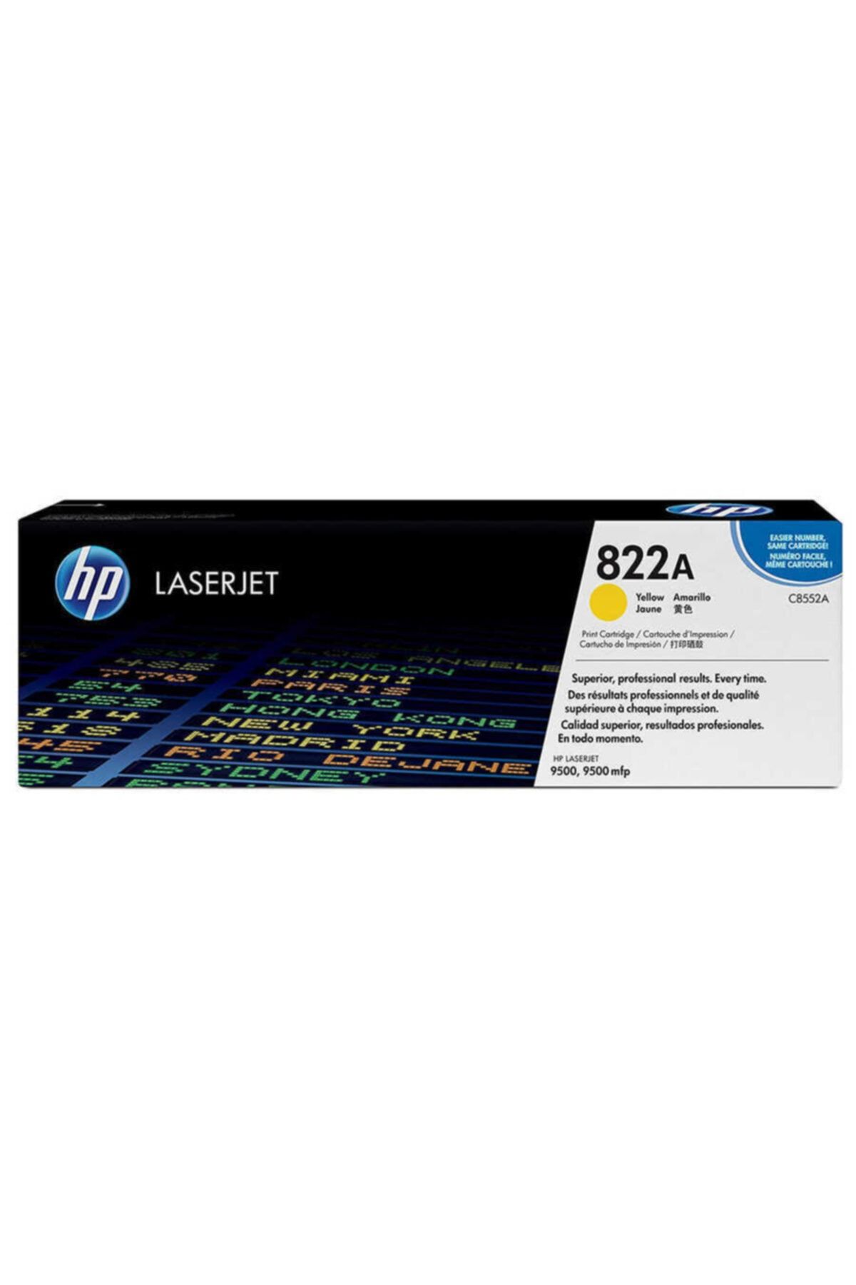 HP 822a-c8552a Sarı Orjinal Toner