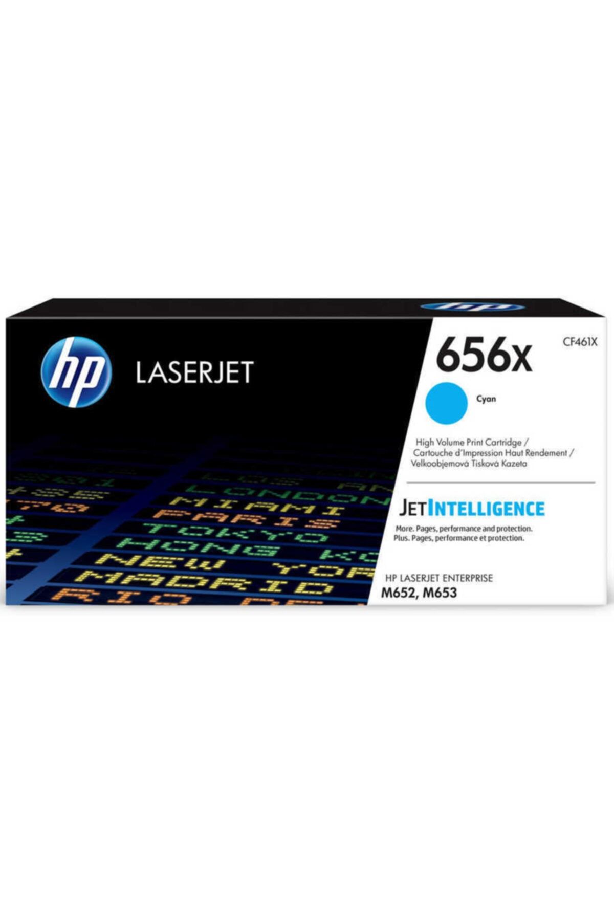 HP 656x-cf461x Mavi Orjinal Toner Yüksek Kapasiteli