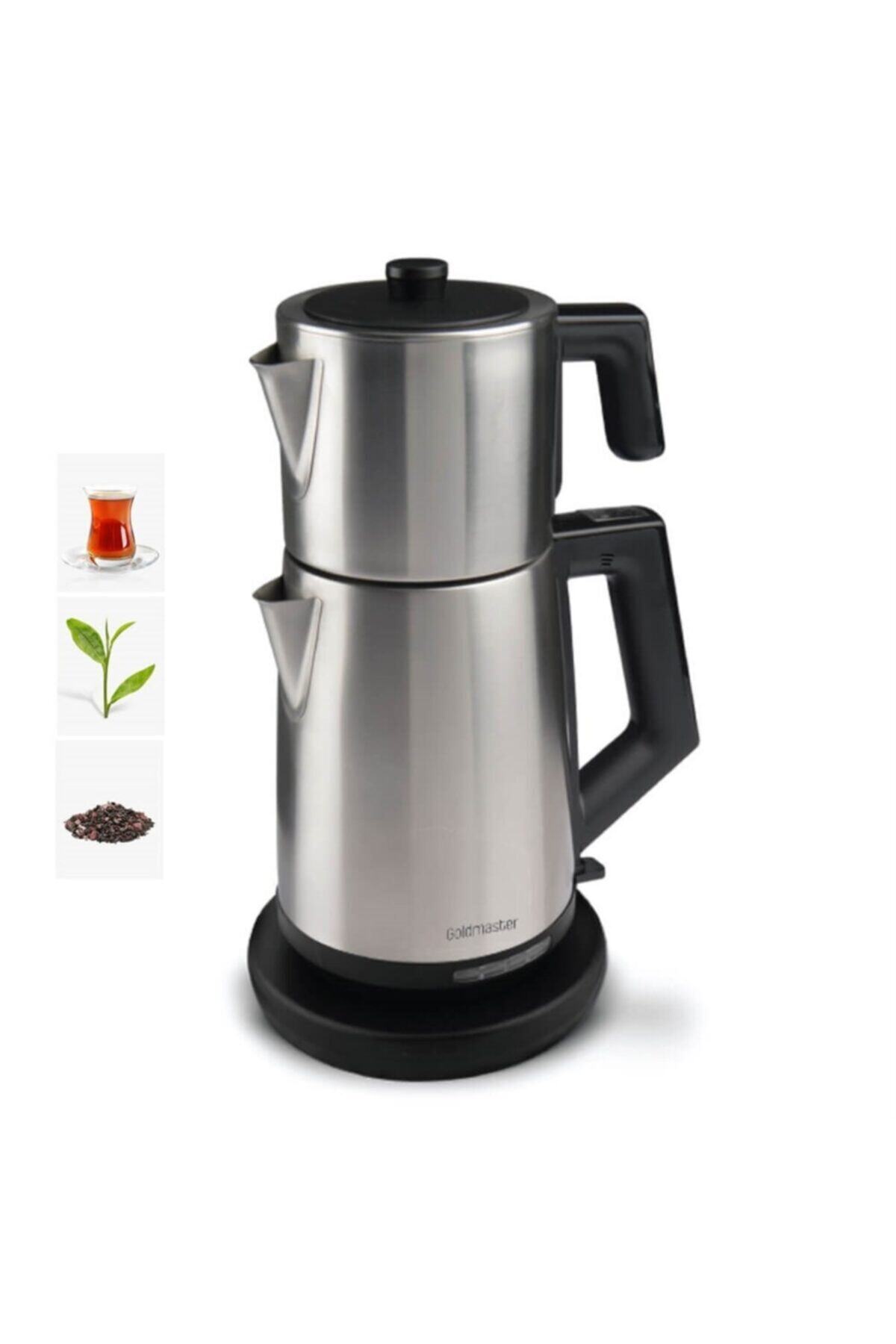 GOLDMASTER Pt-3248 Proflavor Inox Otomatik Çay Makinesi - Damlatma Yapmaz