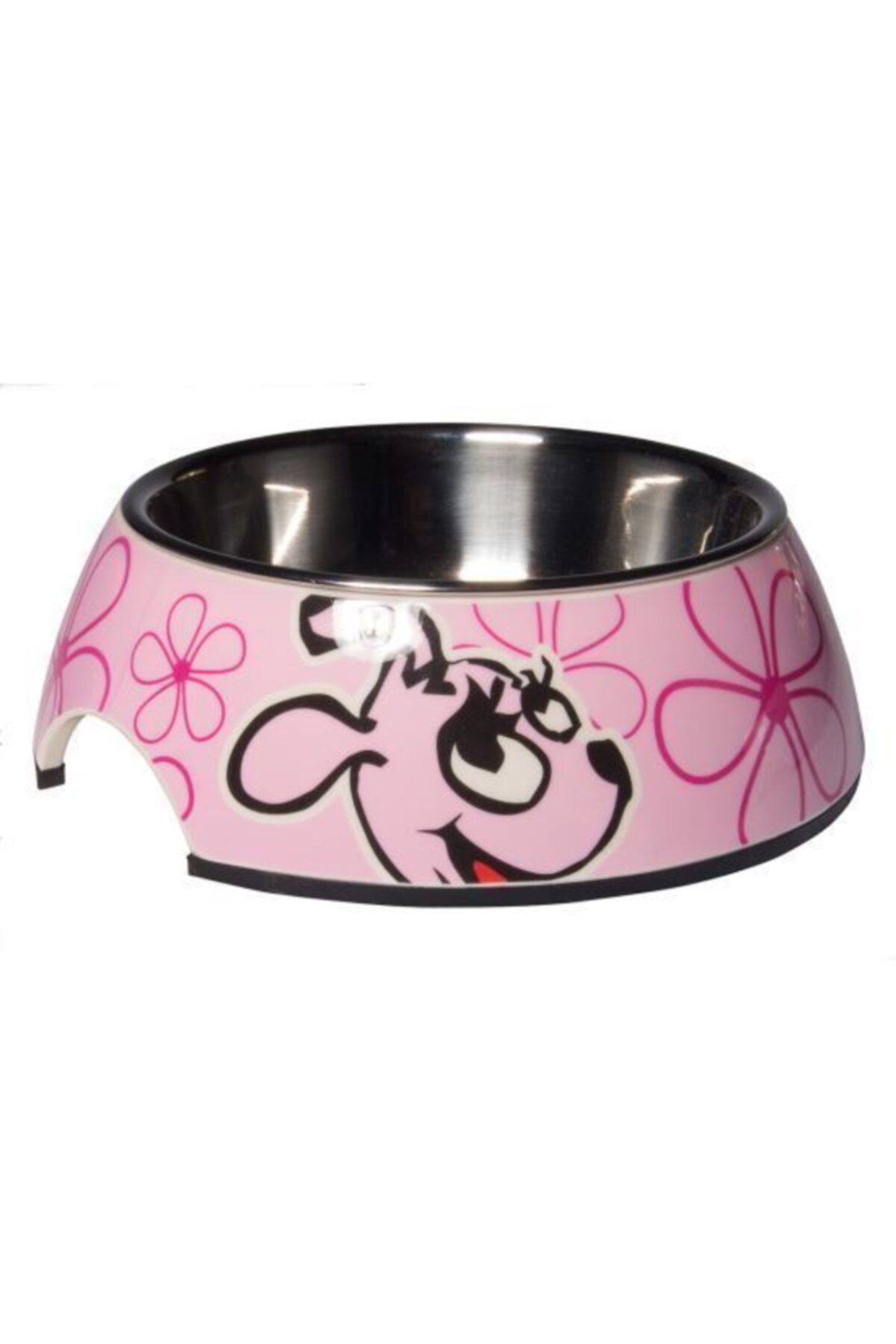 Rogz Bubble Bowlz Melamin/çelik Mama Ve Su Kabı Pembe Small