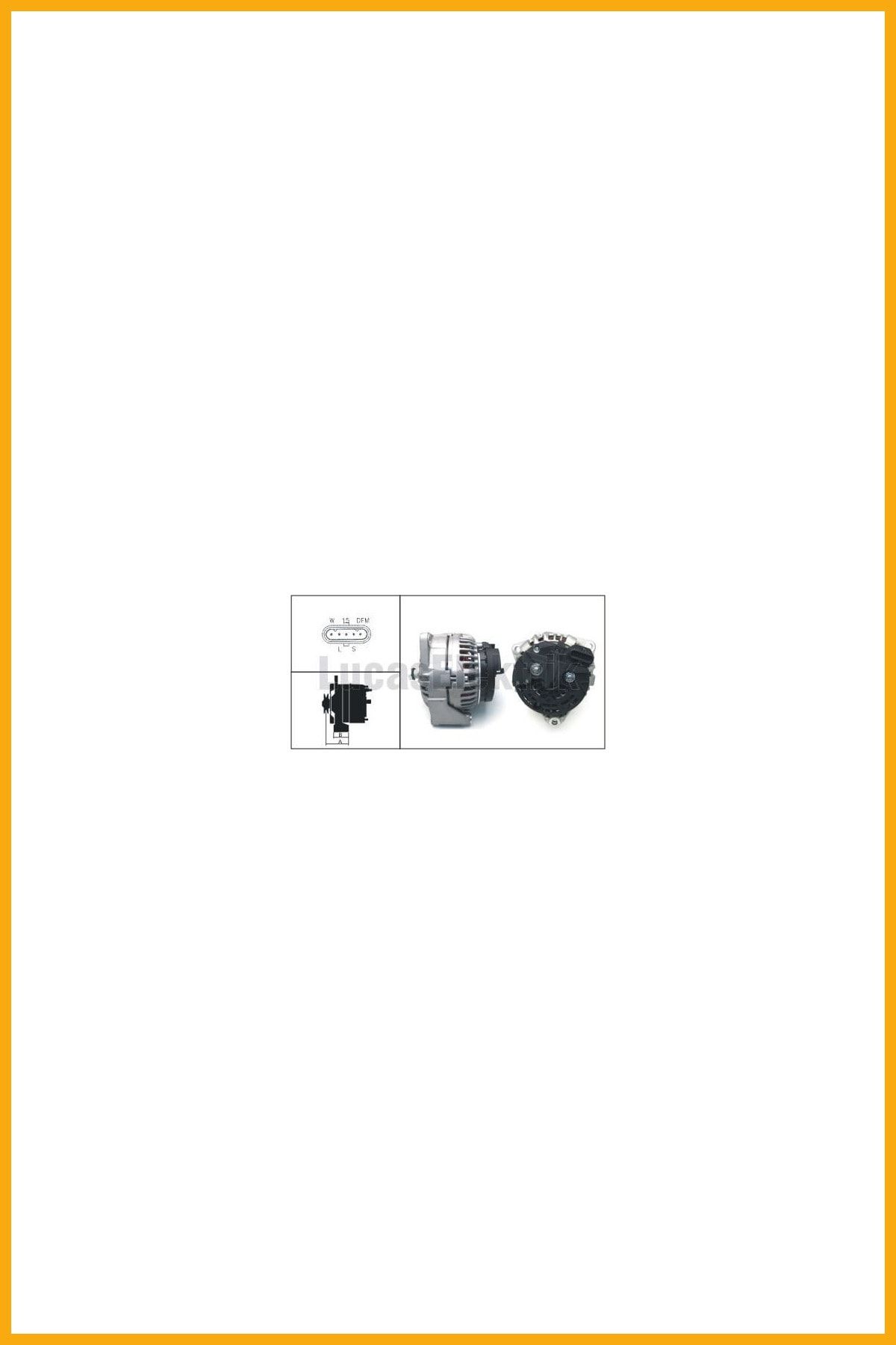 AAVDAN Alternator 24v 110a Man Tga