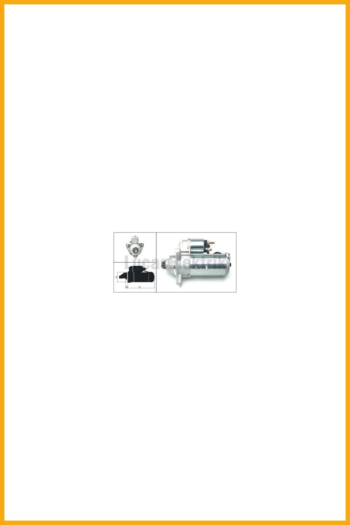 AAVDAN Mars Motoru 12v / 2,0kw / 11dıs Seat Ibıza Iı 1,9d,1,9td