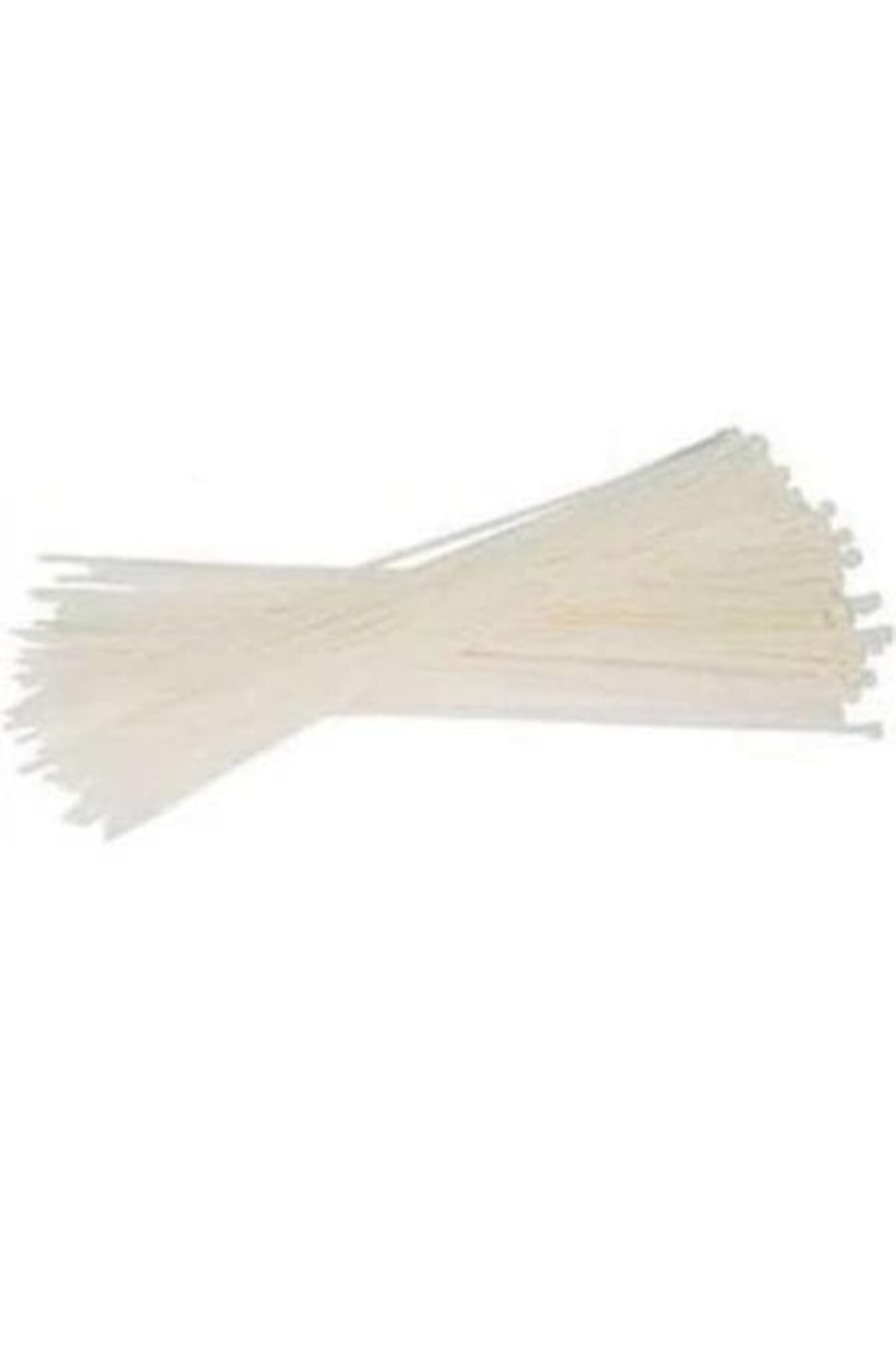 Buluyo Cırt Kelepçe Kablo Bağı 3.6mm X 370mm (beyaz ) 37cm 100 Adet