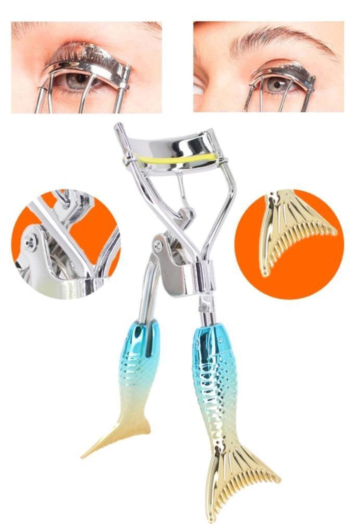 AİLY COSMETİCS Aily Balık Saplı Kirpik Kıvırma Makası