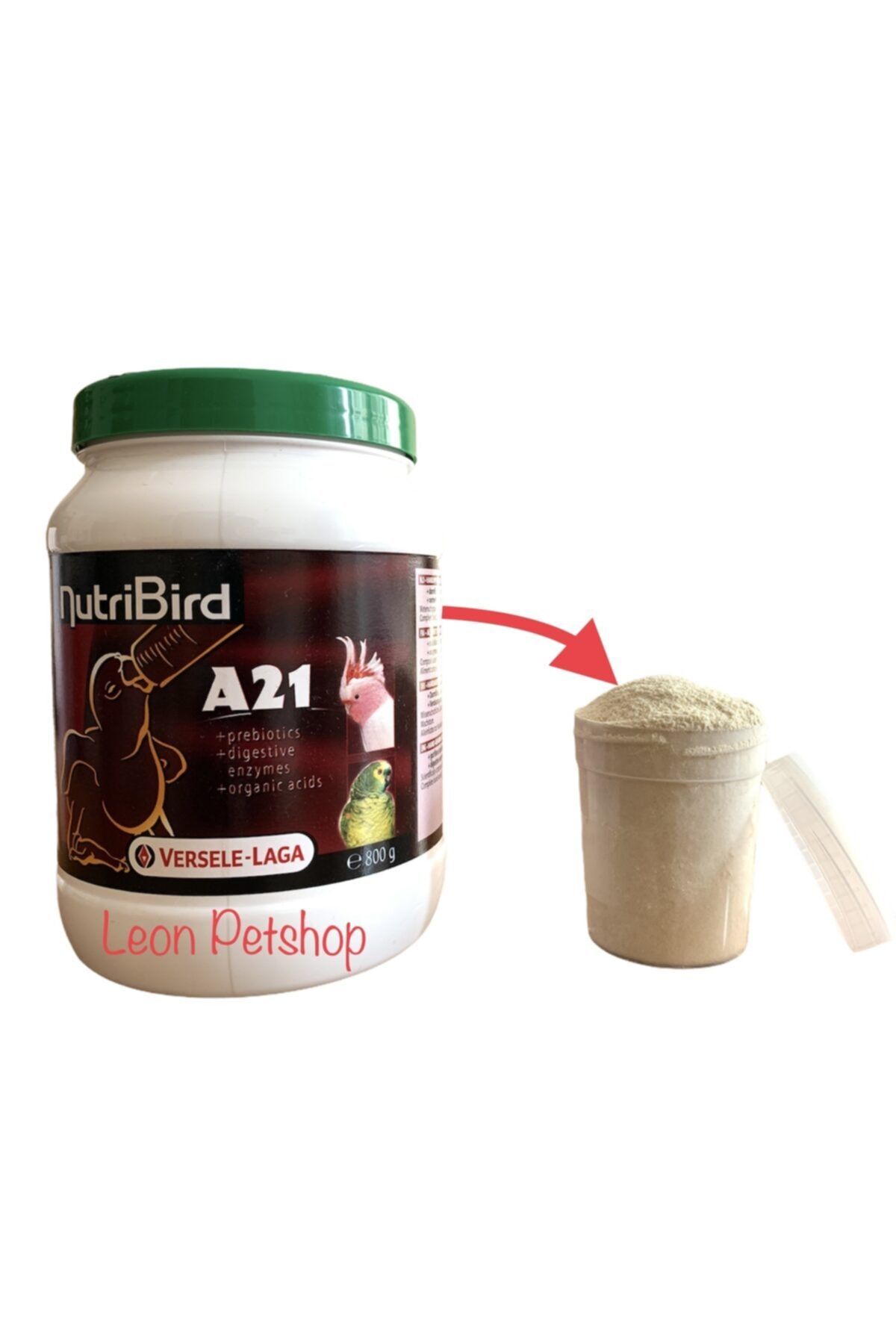 Versele Laga Nutribird A21 Probiyotikli Yavru Kuş Elle Besleme Maması ( 50 gr )