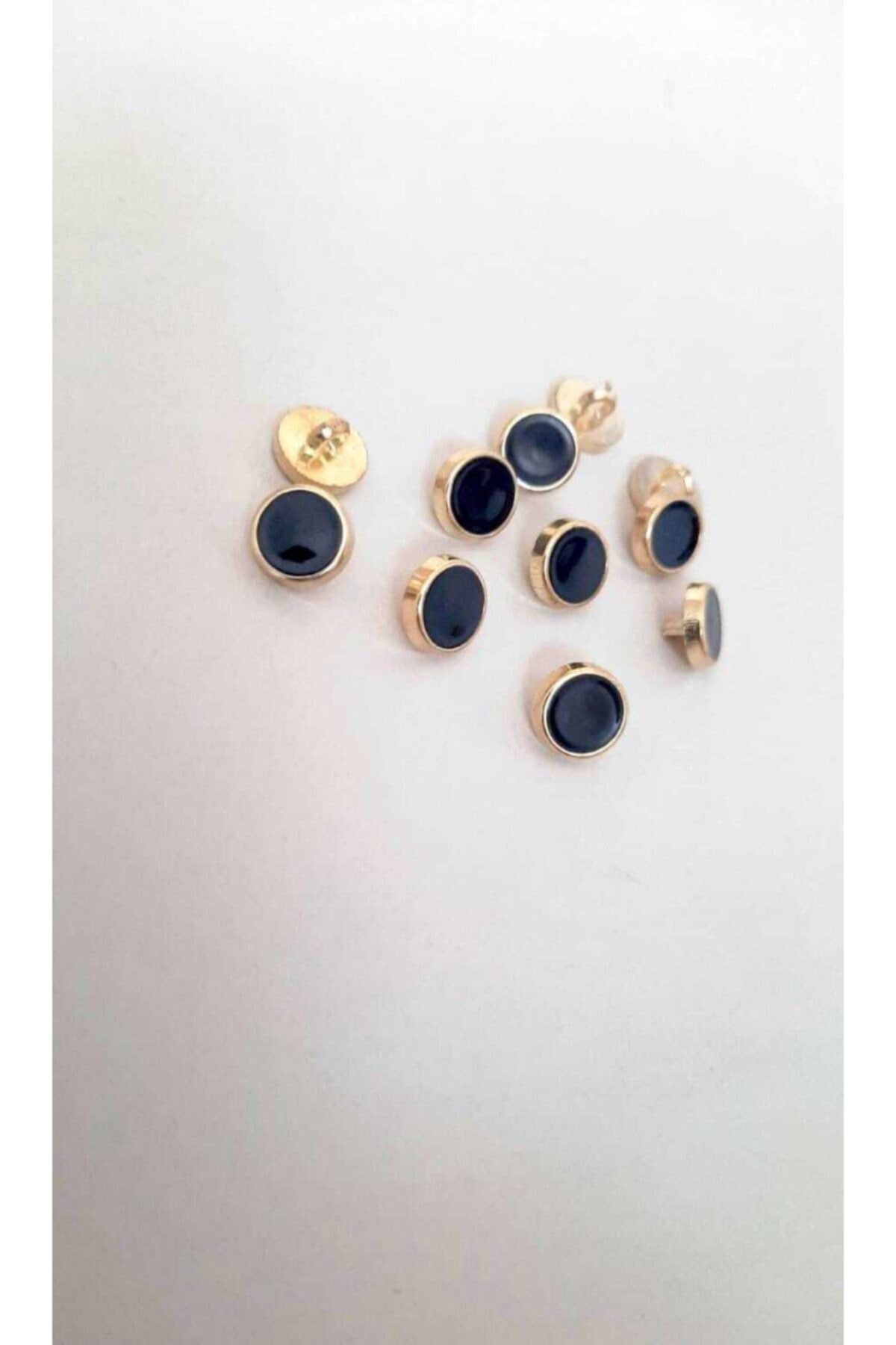 İMREN AKSESUAR Düğme 9mm Siyah 1 Paket 15 Adet