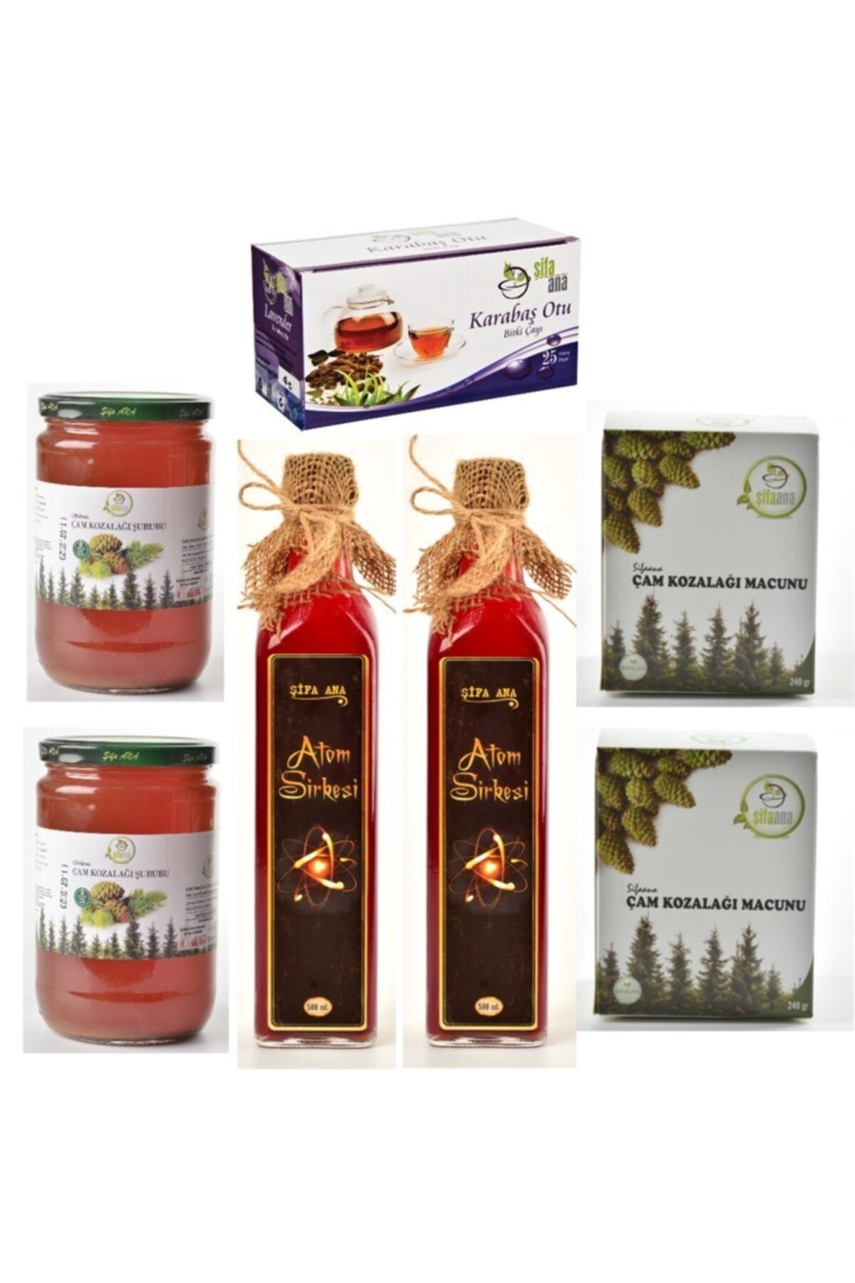 ŞİFA ANA Akciğer Detoks Seti 7 Li Paket