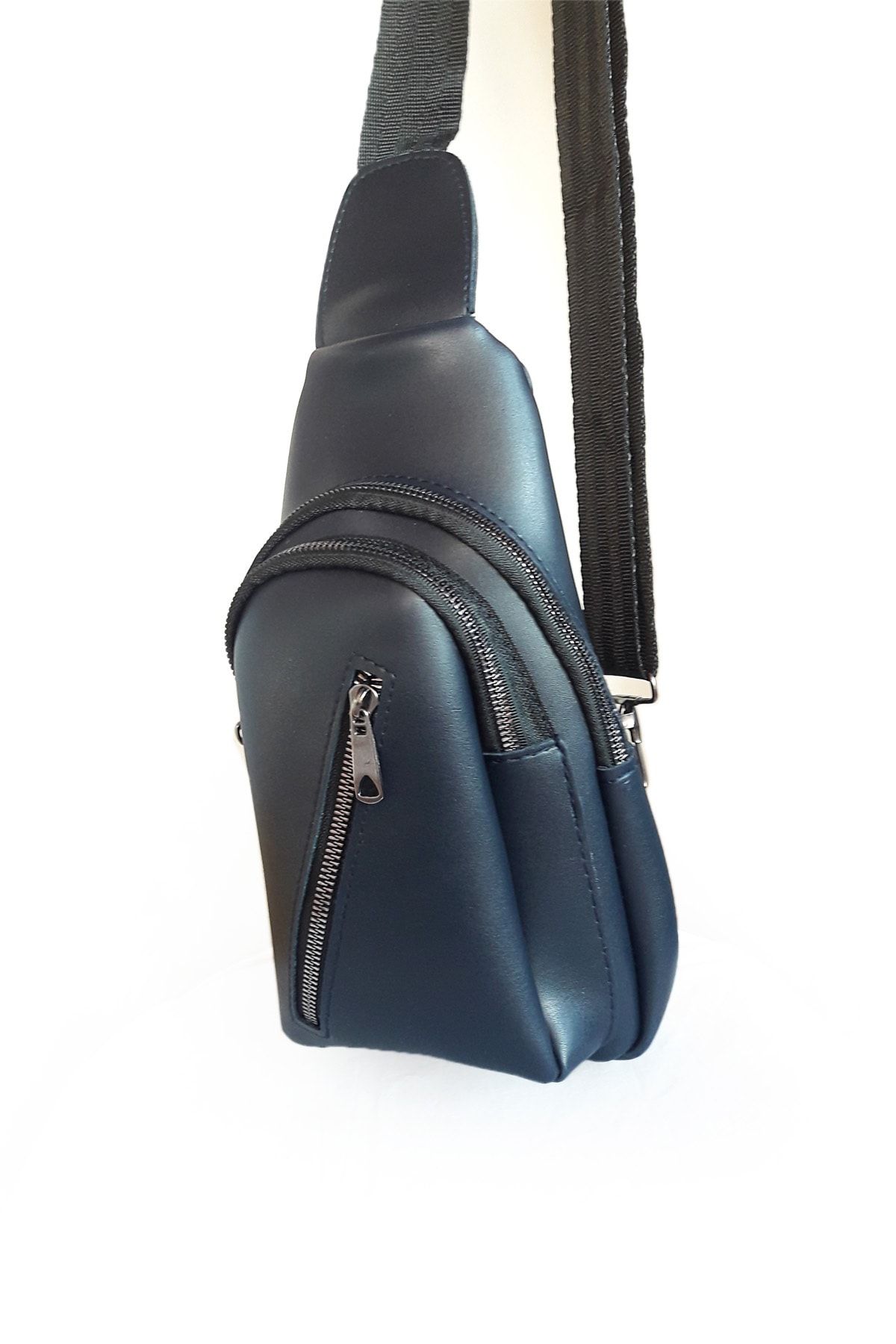 Hanselis Lacivert Sırt Ve Göğüs Çantası Unisex Çapraz Bodybag