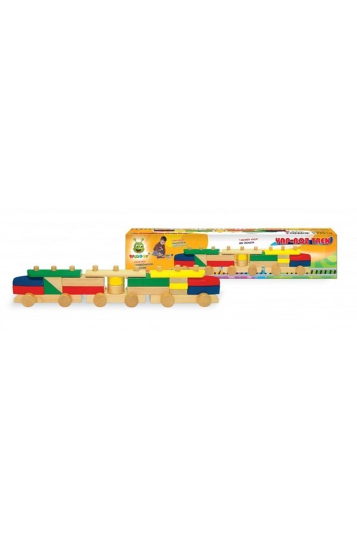 MADLEY Woodoy Yapboz Tren Oyuncak Kt-kr002