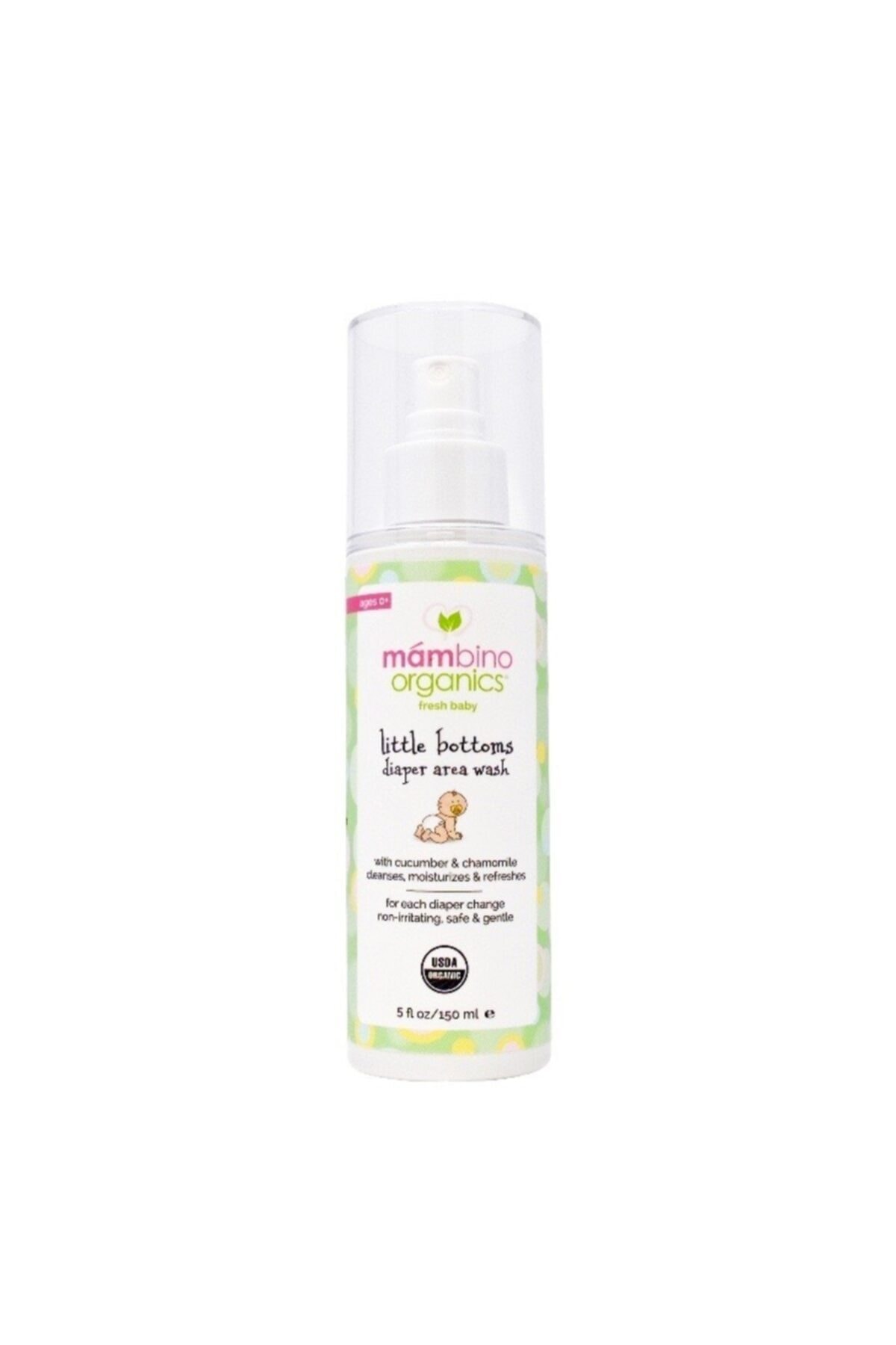 Mambino Organics Bebek Temizlik Spreyi Pişik Spreyi