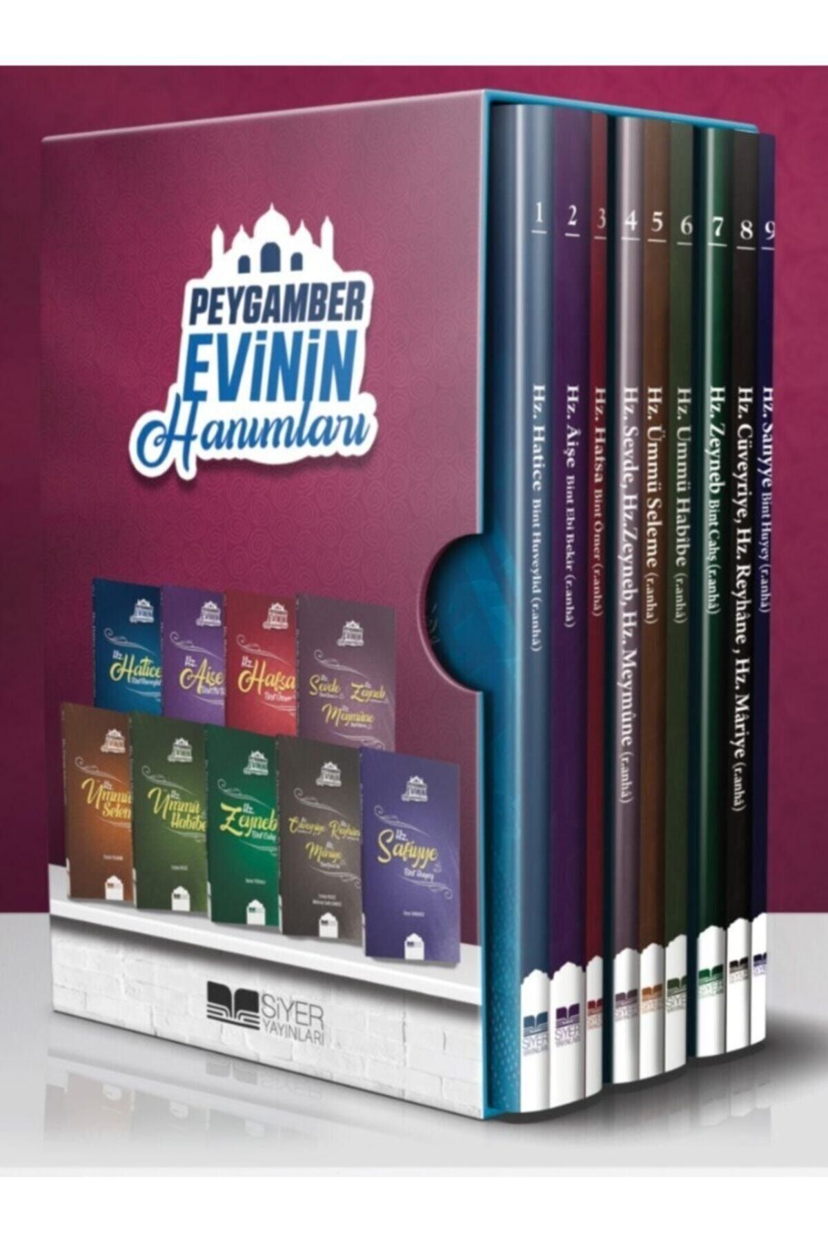 Siyer Yayınları Peygamber Evinin Hanımları 9 Kitaplık Özel Kutulu Set