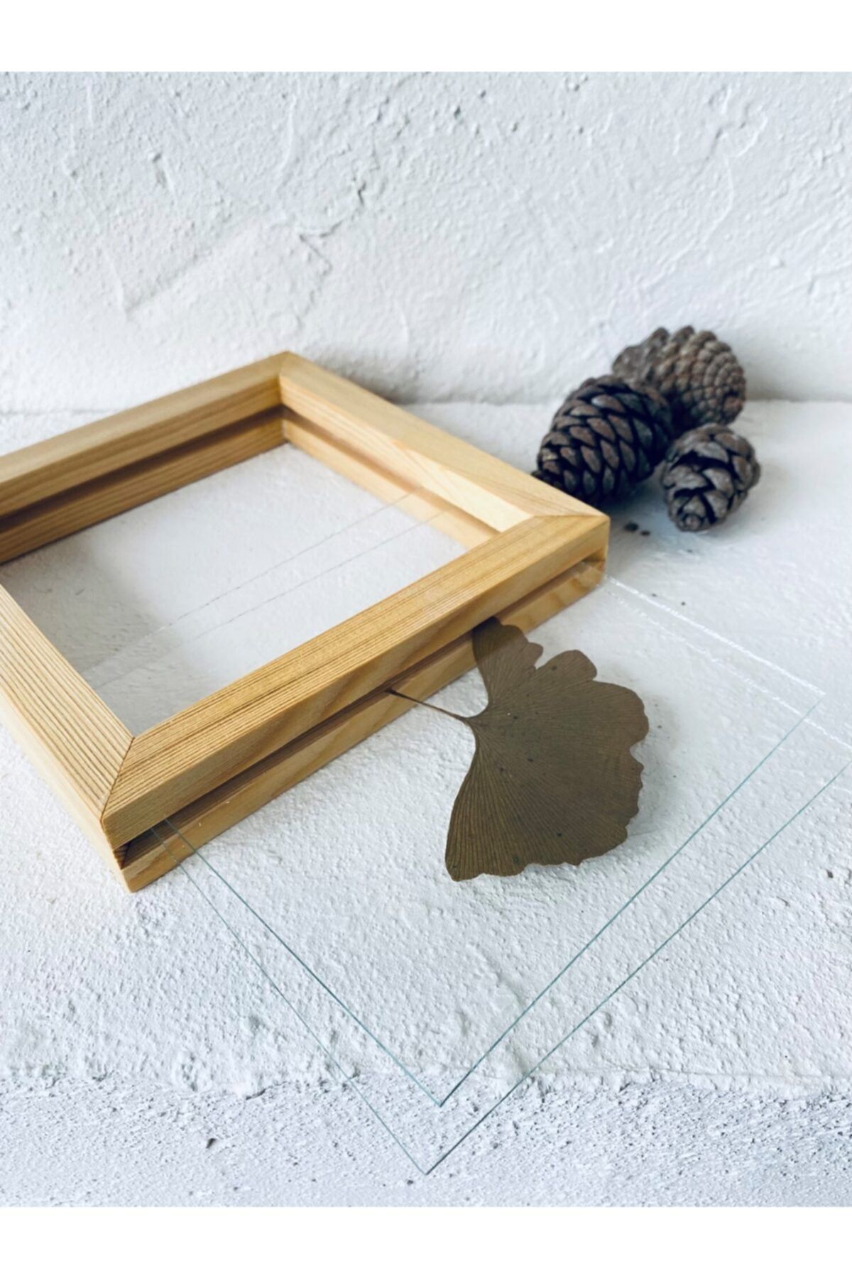 mylandscape.tr 15x15 Cm Ahşap Çerçeve - Kendi Bitkilerinizi Yerleştirebileceğiniz Boş Çerçeve