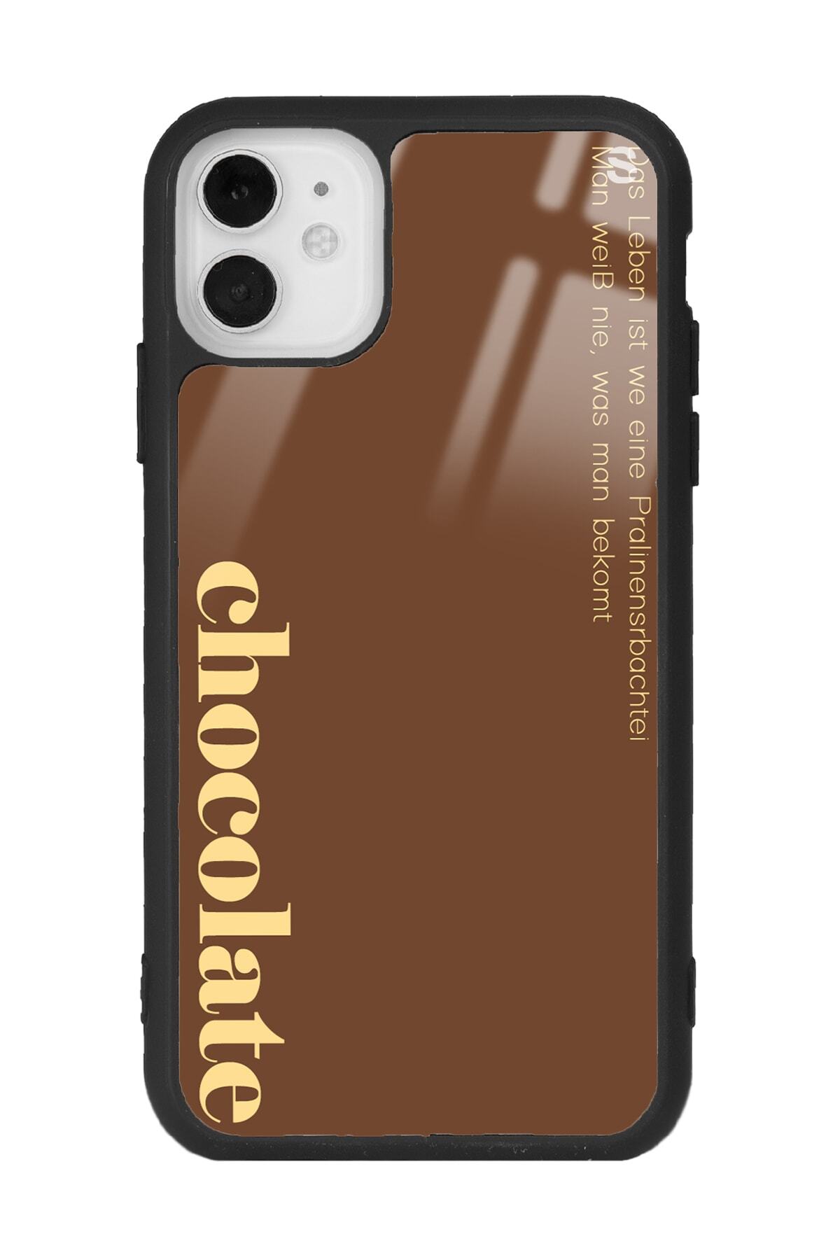 Spoyi Iphone 11 Choclate Tasarımlı Glossy Telefon Kılıfı
