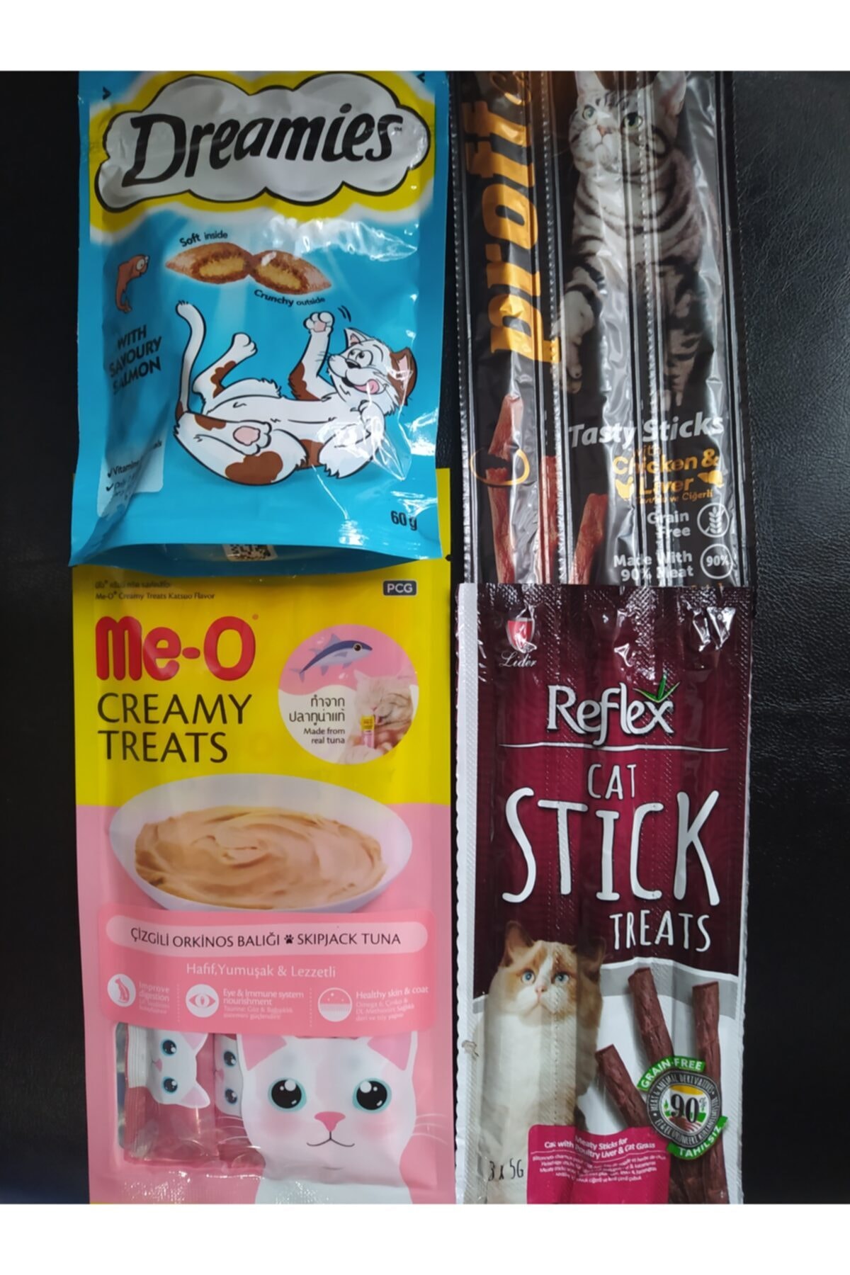 meo Kedi Ödül Seti Karma Içerik 4 Farklı Çeşit