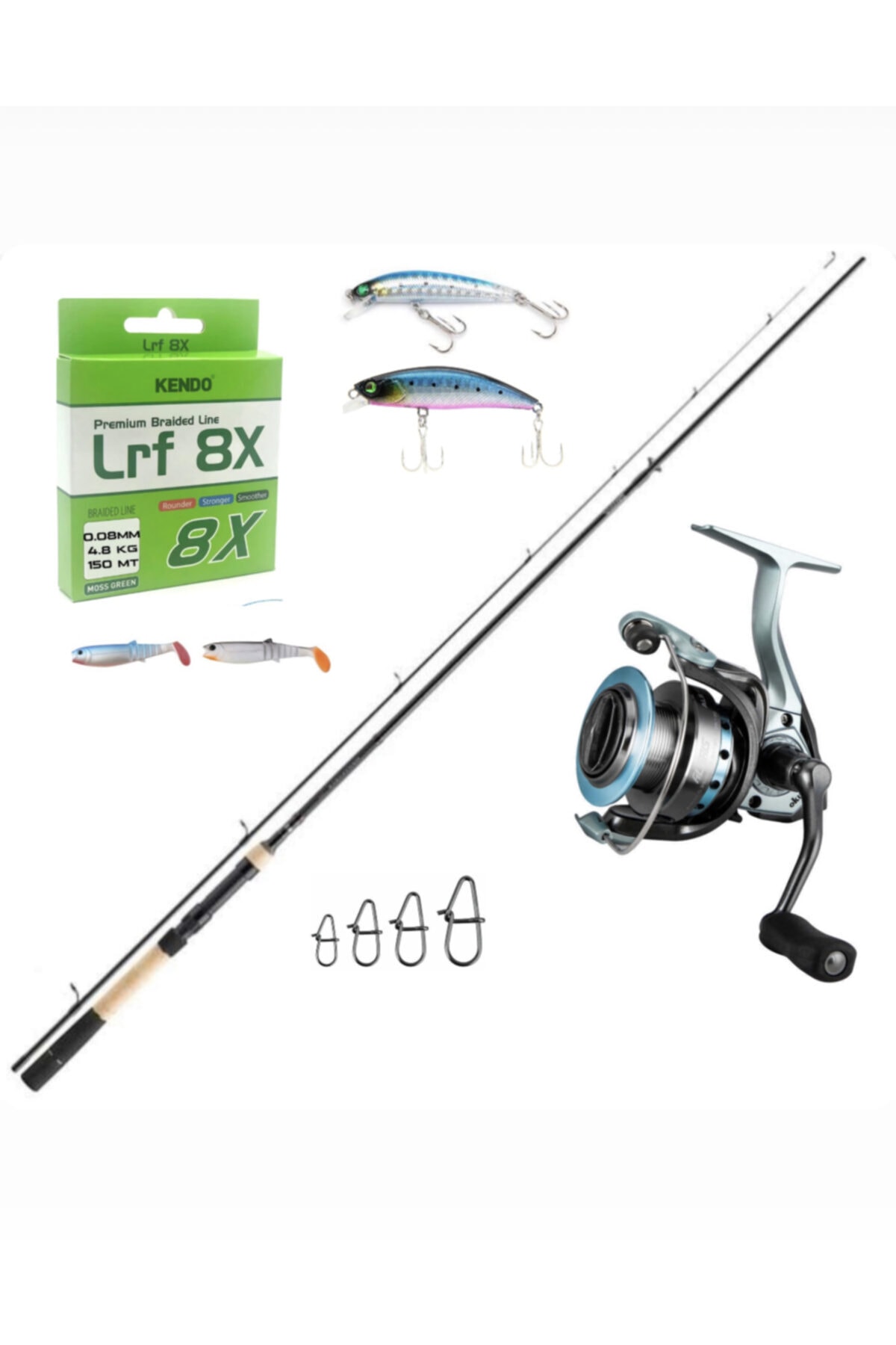 DAIWA Megaforce Jigger 220cm 1-9cm Okuma Als20 Lrf Profesyonel Set