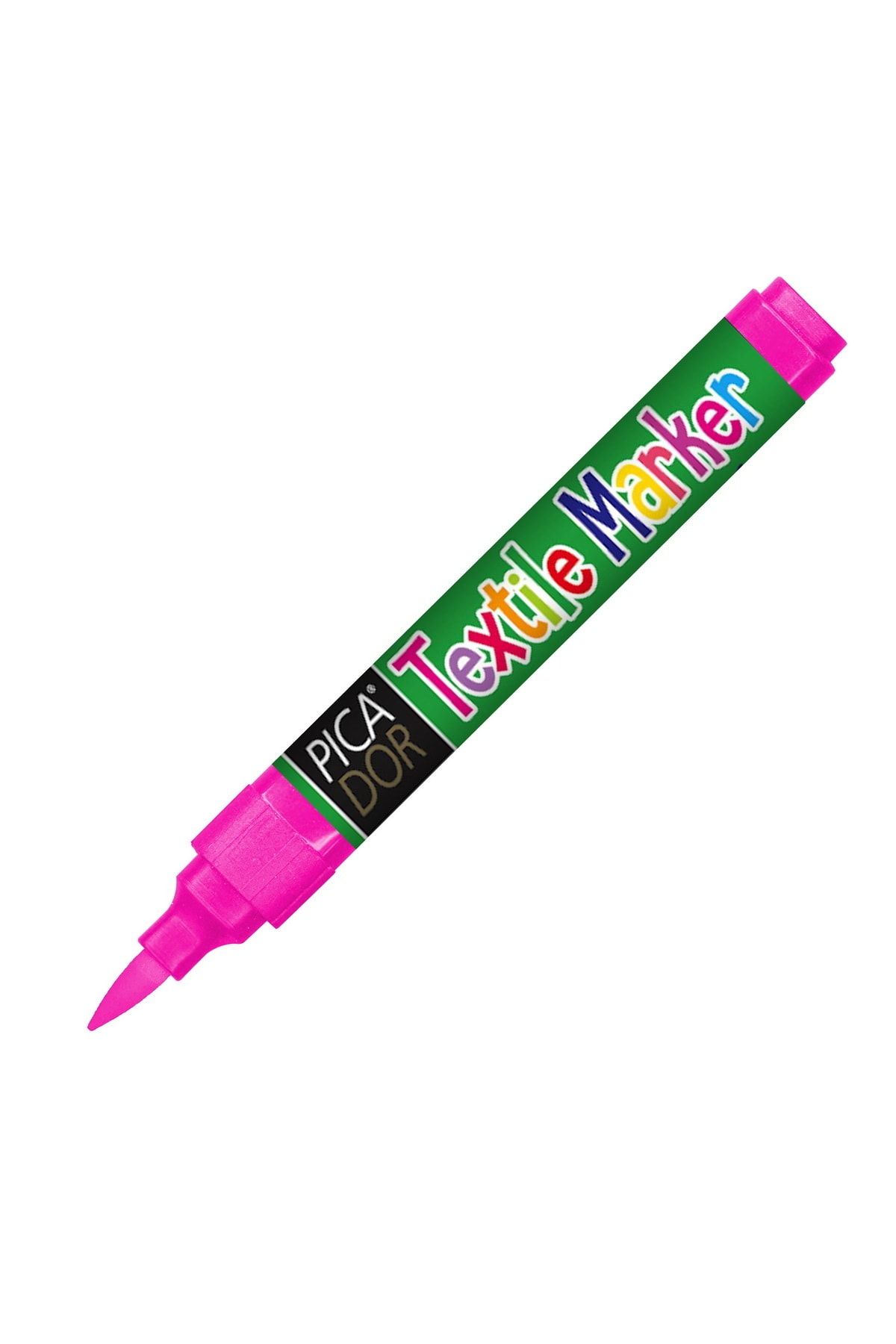 Picador 450 Yuvarlak Uç Tekstil Kalemi Fosforlu Pembe