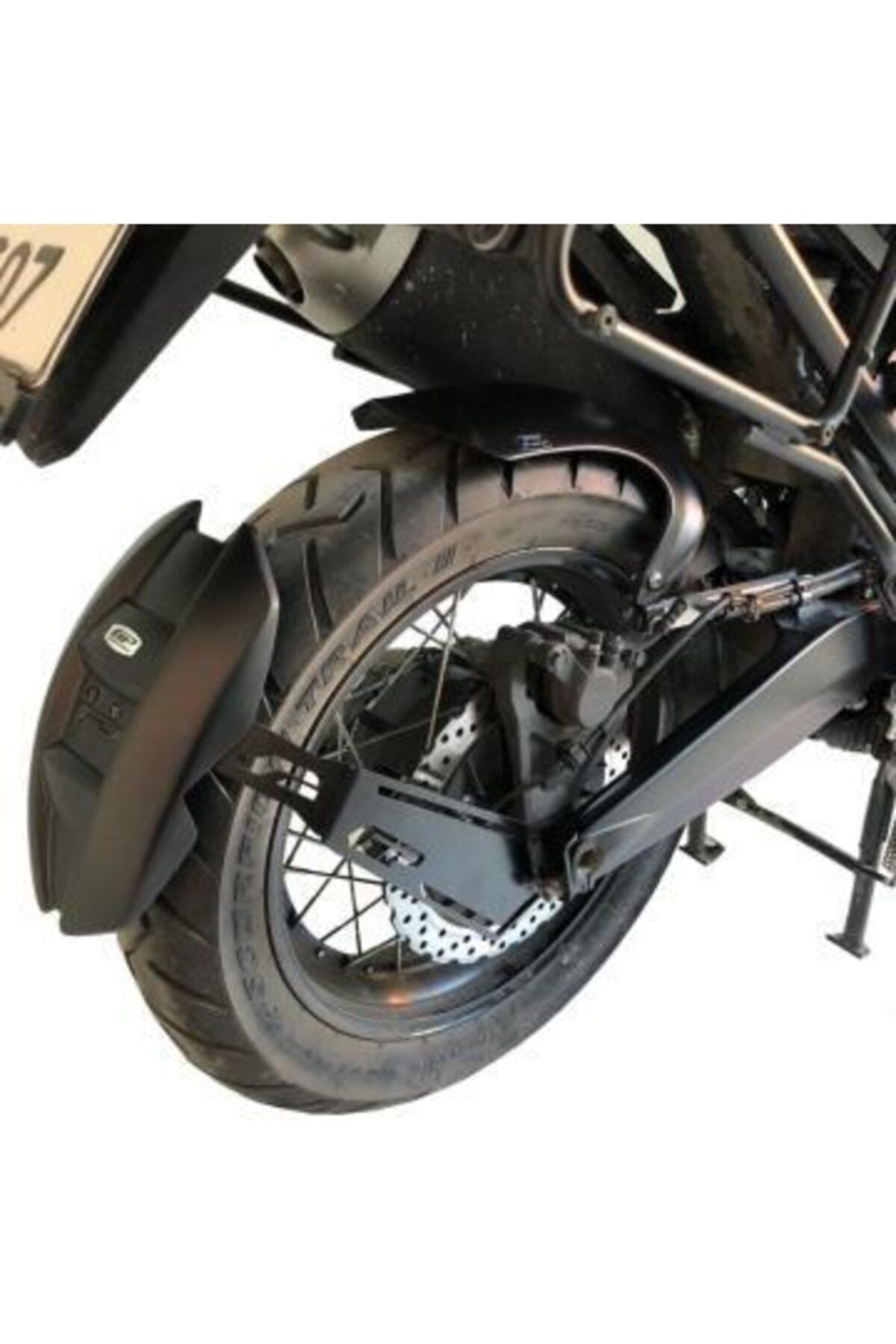 GP KOMPOZİT Yamaha Tenere 1200 2011-2017 Uyumlu Arka Çamur Sıyırıcı Siyah