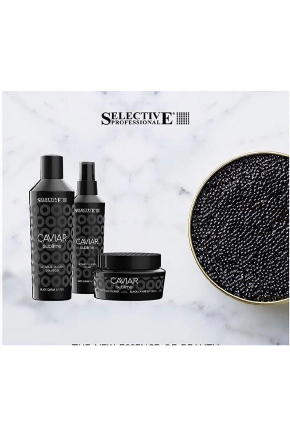 Selective Professional Cavıar Sublime Saç Bakım Seti. Şampuan.maske. Saç Bakım Sütü.