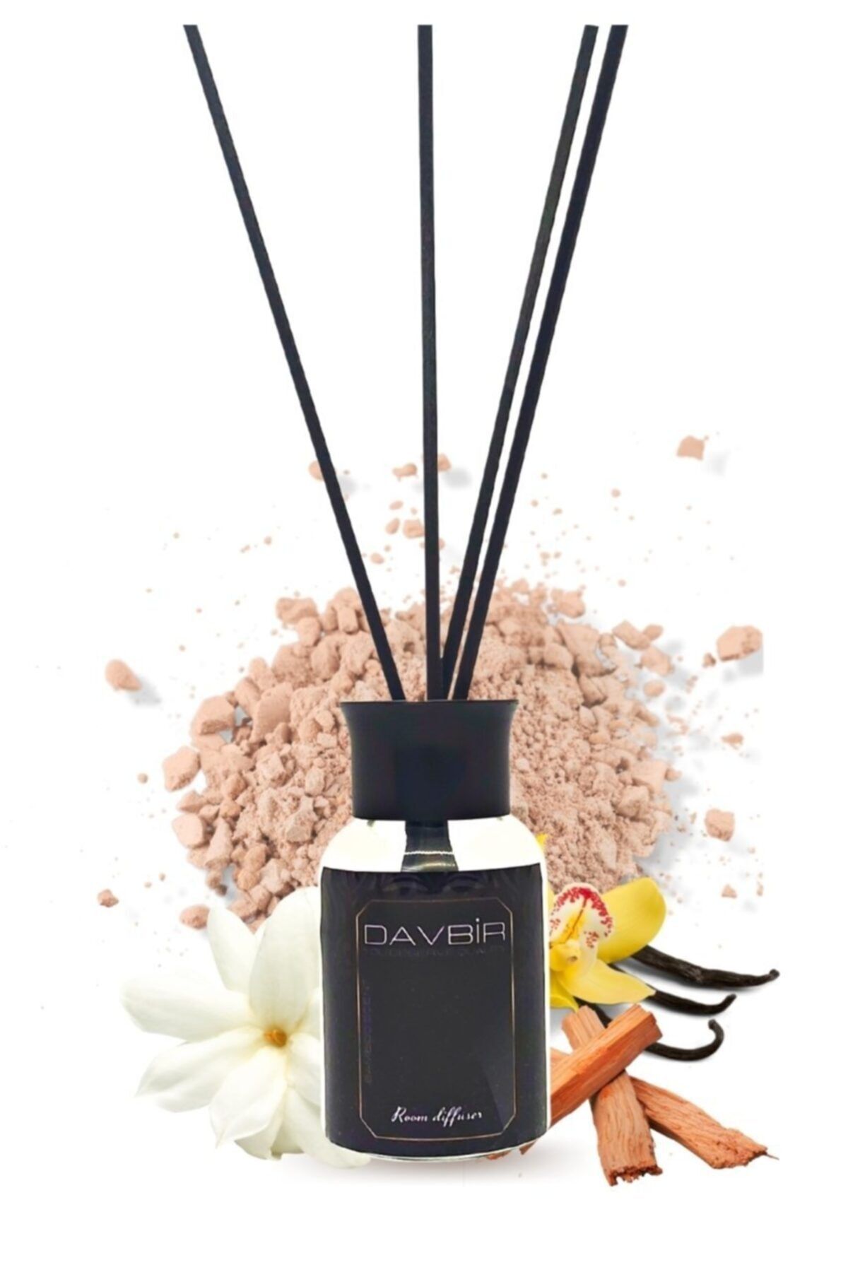 Davbir Pudra Bambu Çubuklu Doğal Oda Kokusu Powder Pleasure Tavsiye Uygun Fiyat 50ml