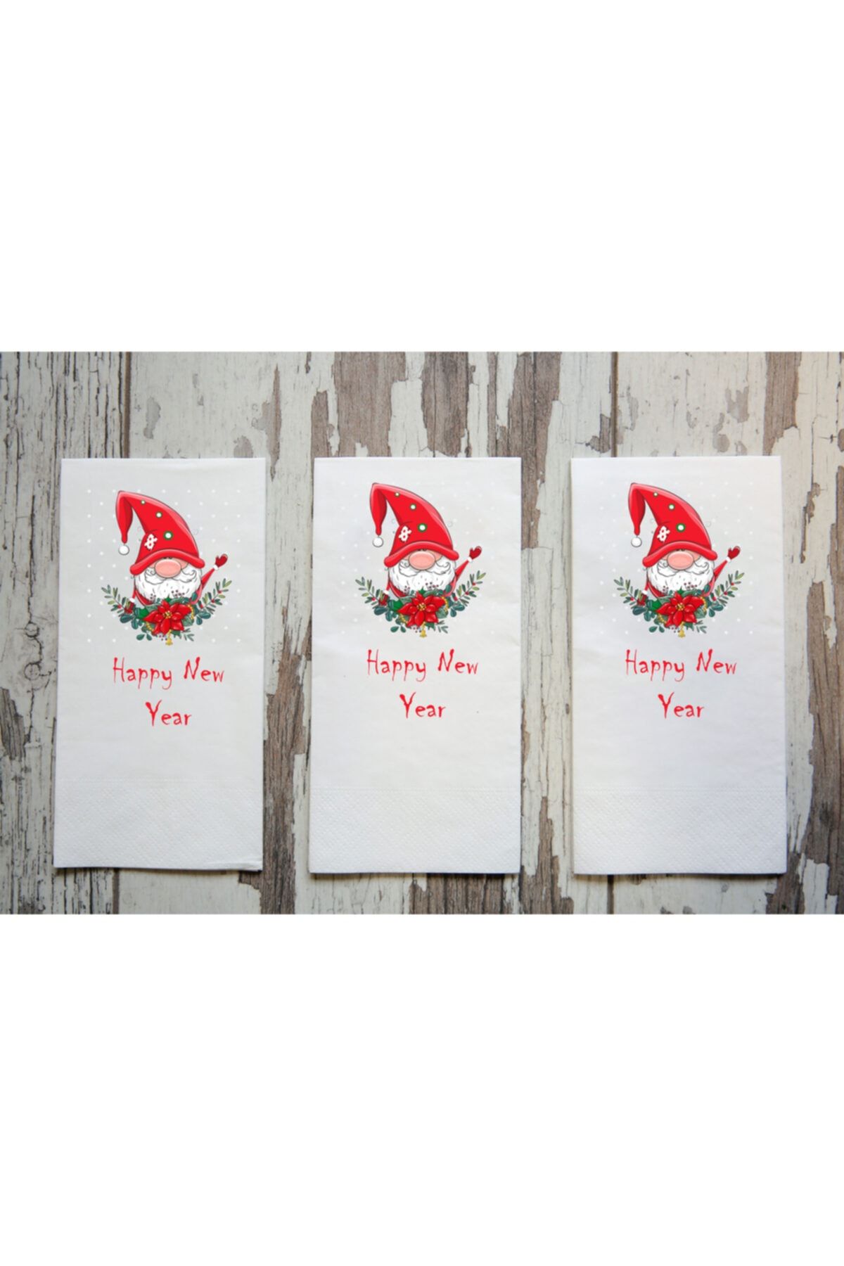 oversstore Özel Baskılı Peçete (happy Nev Year)