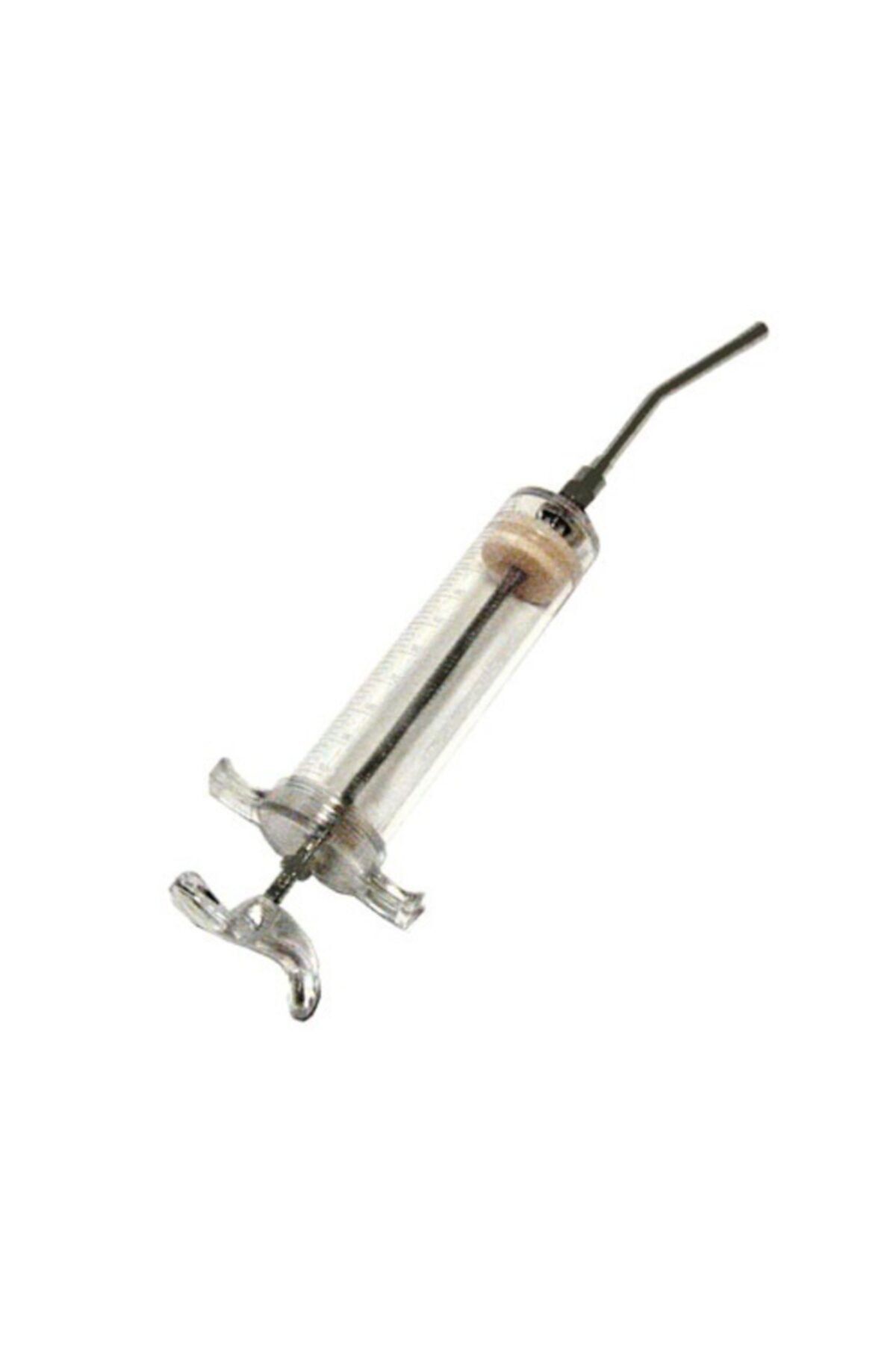 AnadoluVet Kuş Besleme Enjektörü. Mika. 20 Ml + 14g Kanül. Eğri Uçlu